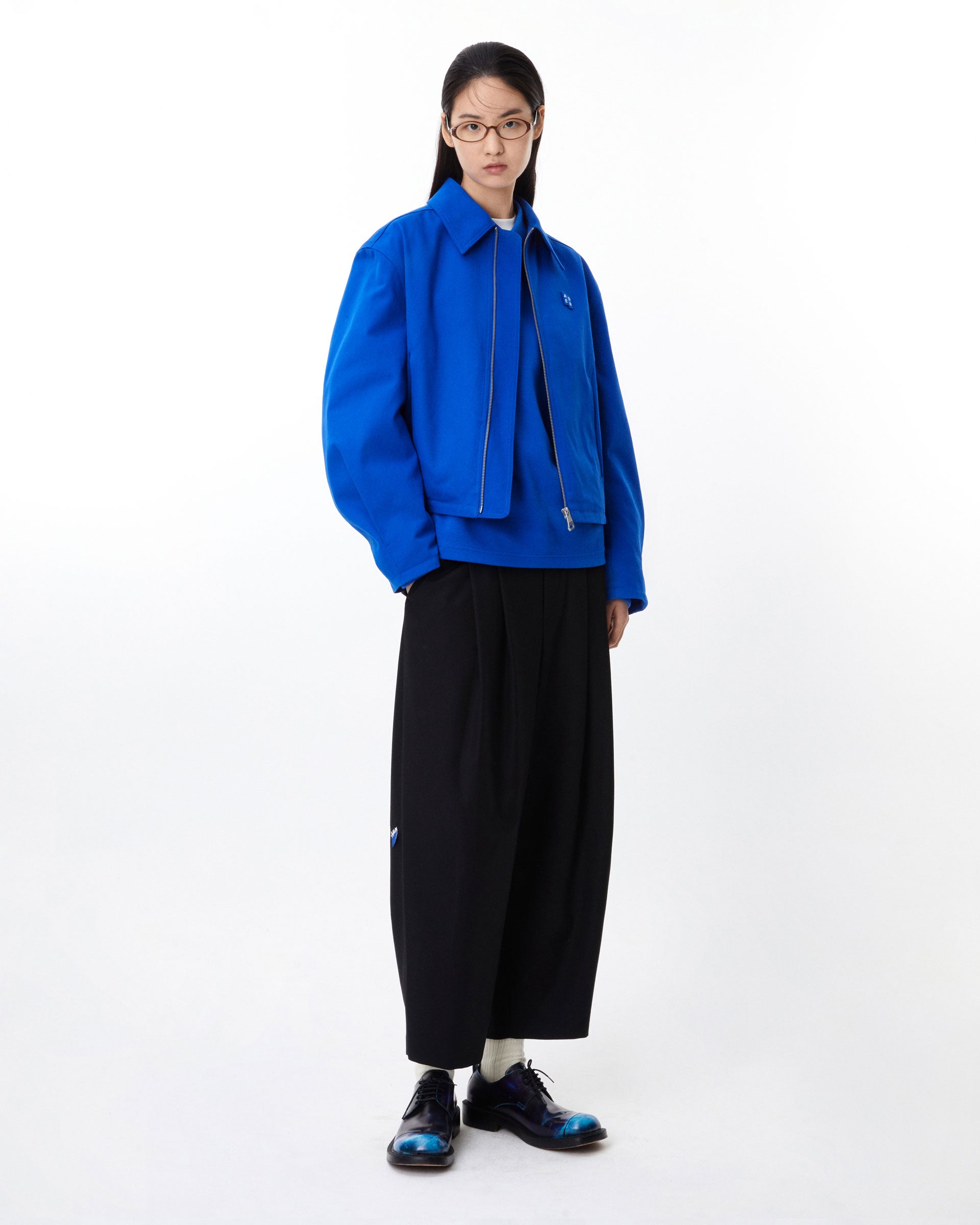 阿德错误- Sig； BL Tag 夹克01（蓝色）| TRAB K-Fashion 澳大利亚