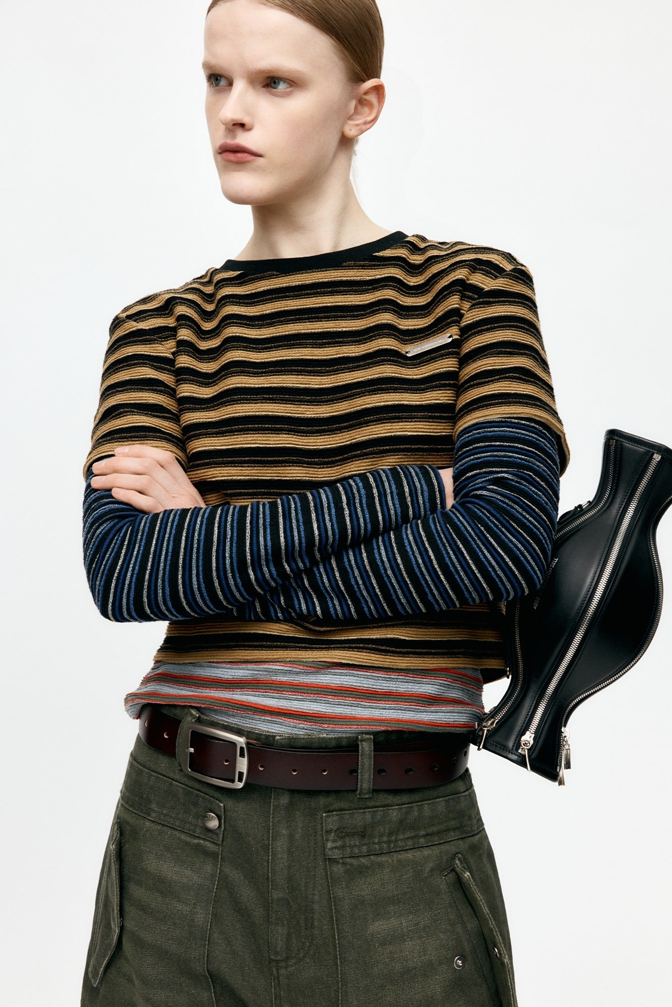Andersson Bell - Multi Stripe Ls T-Shirts (Multi) | TRAB K-Fashion 