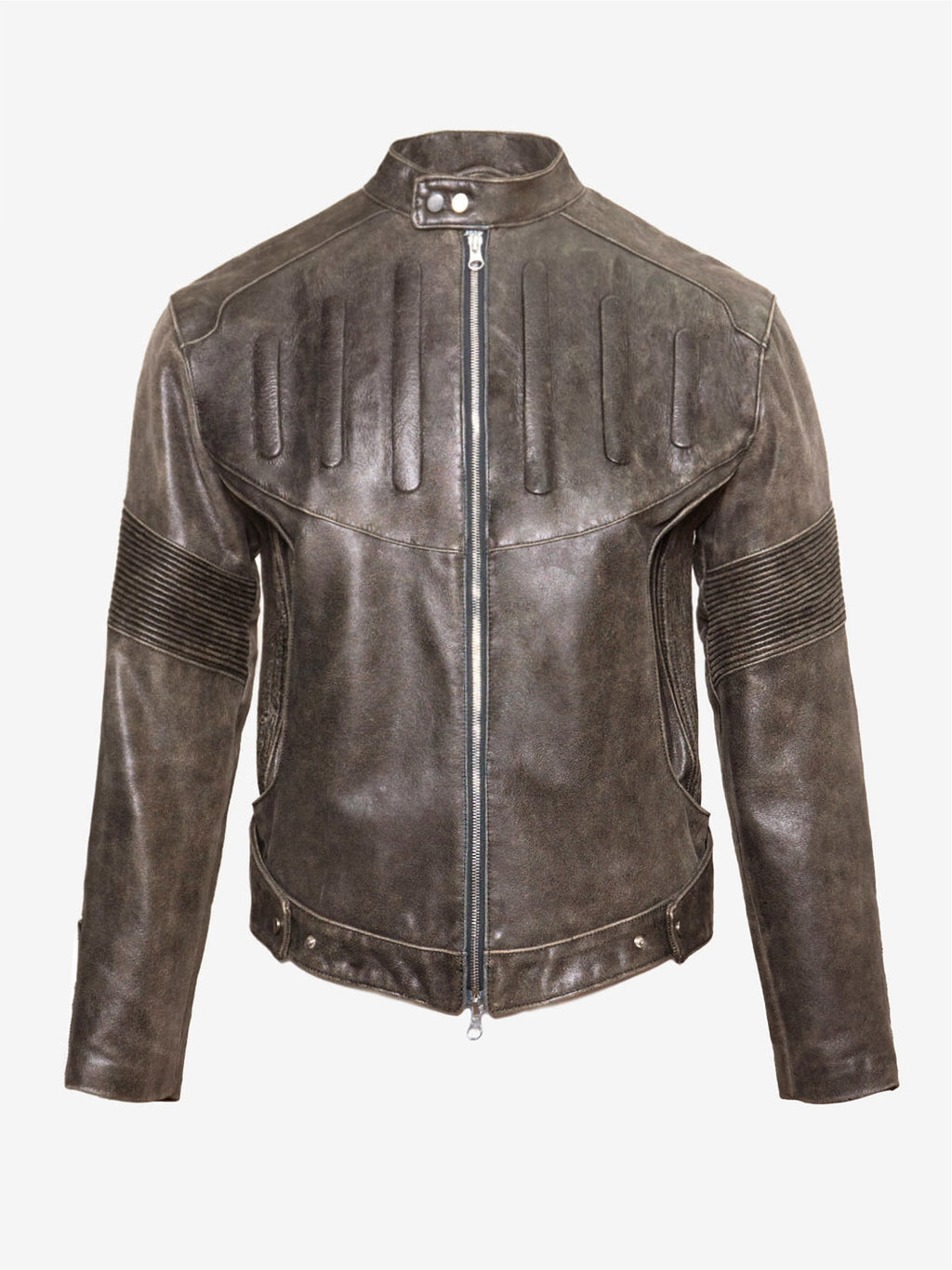 Juntae Kim - Embossed Leather Biker Jacket (OC2) product image 2 | TRAB K-Fashion Australia