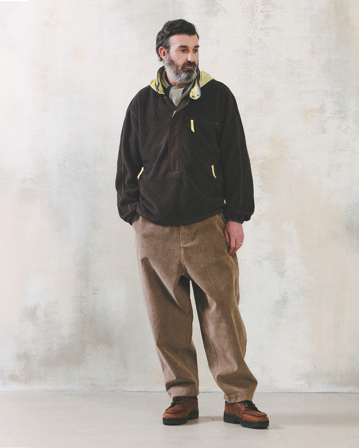 Eastlogue - Summit Anorak Parka (Brown Fleece) product image 1 | TRAB K-Fashion Australia