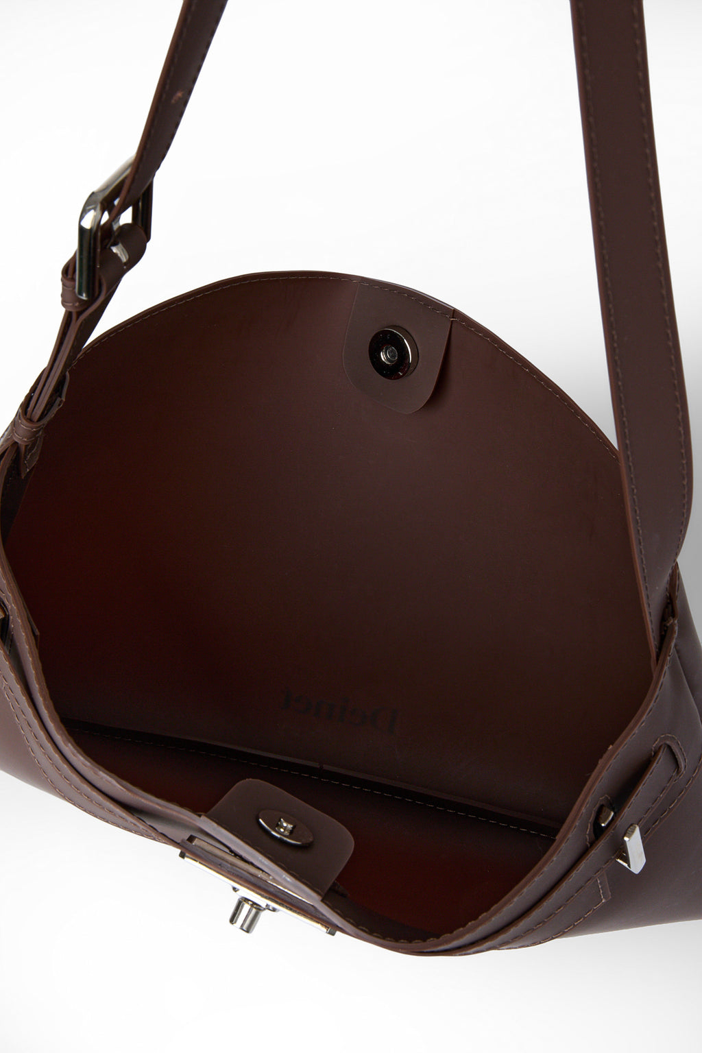 Deinet - Jelly Two-Way Middle Bag (Brown) product image 8 | TRAB K-Fashion Australia