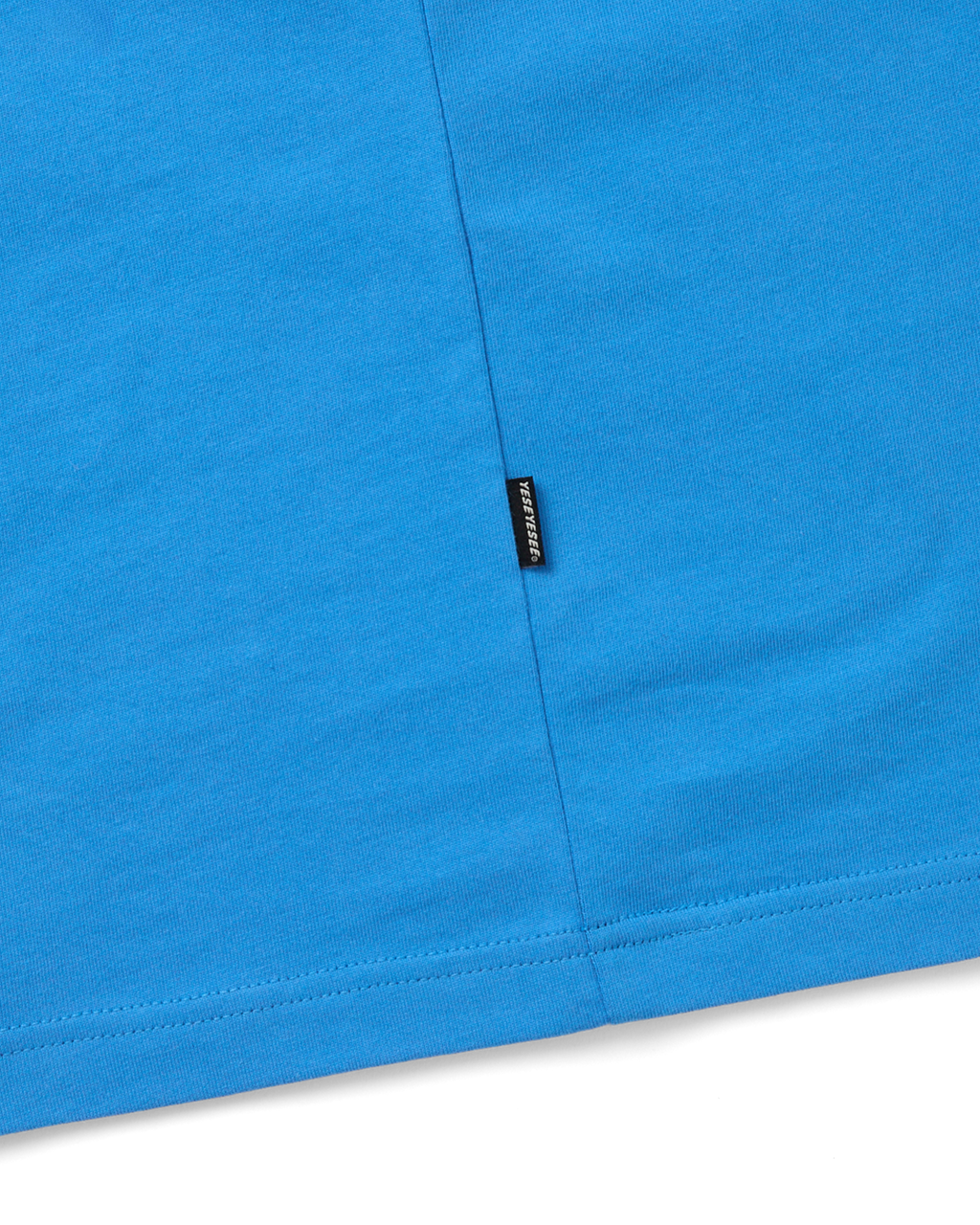 yeseyesee - Plaid C-Logo Tee (Sky Blue) product image 5 | TRAB K-Fashion Australia
