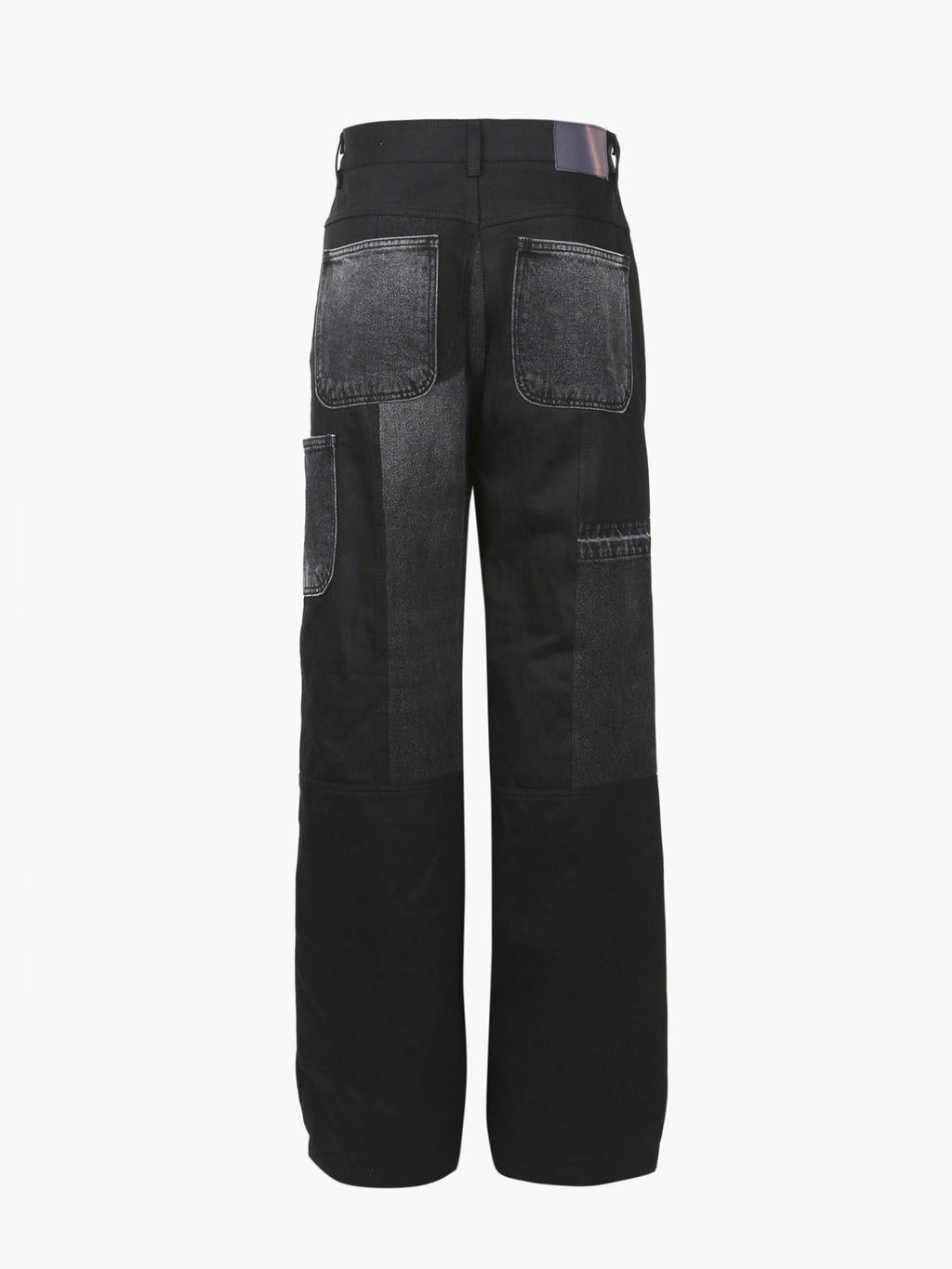 Jiyong Kim - Re-worked Denim Trousers (Black) product image 9 | TRAB K-Fashion Australia