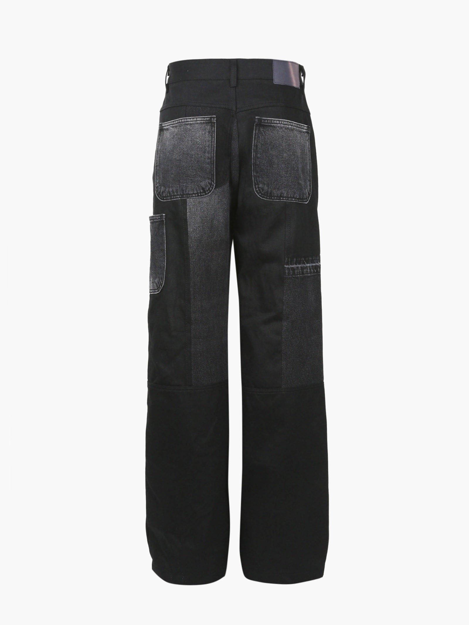 Jiyong Kim - Re-worked Denim Trousers (Black) product image 9 | TRAB K-Fashion Australia