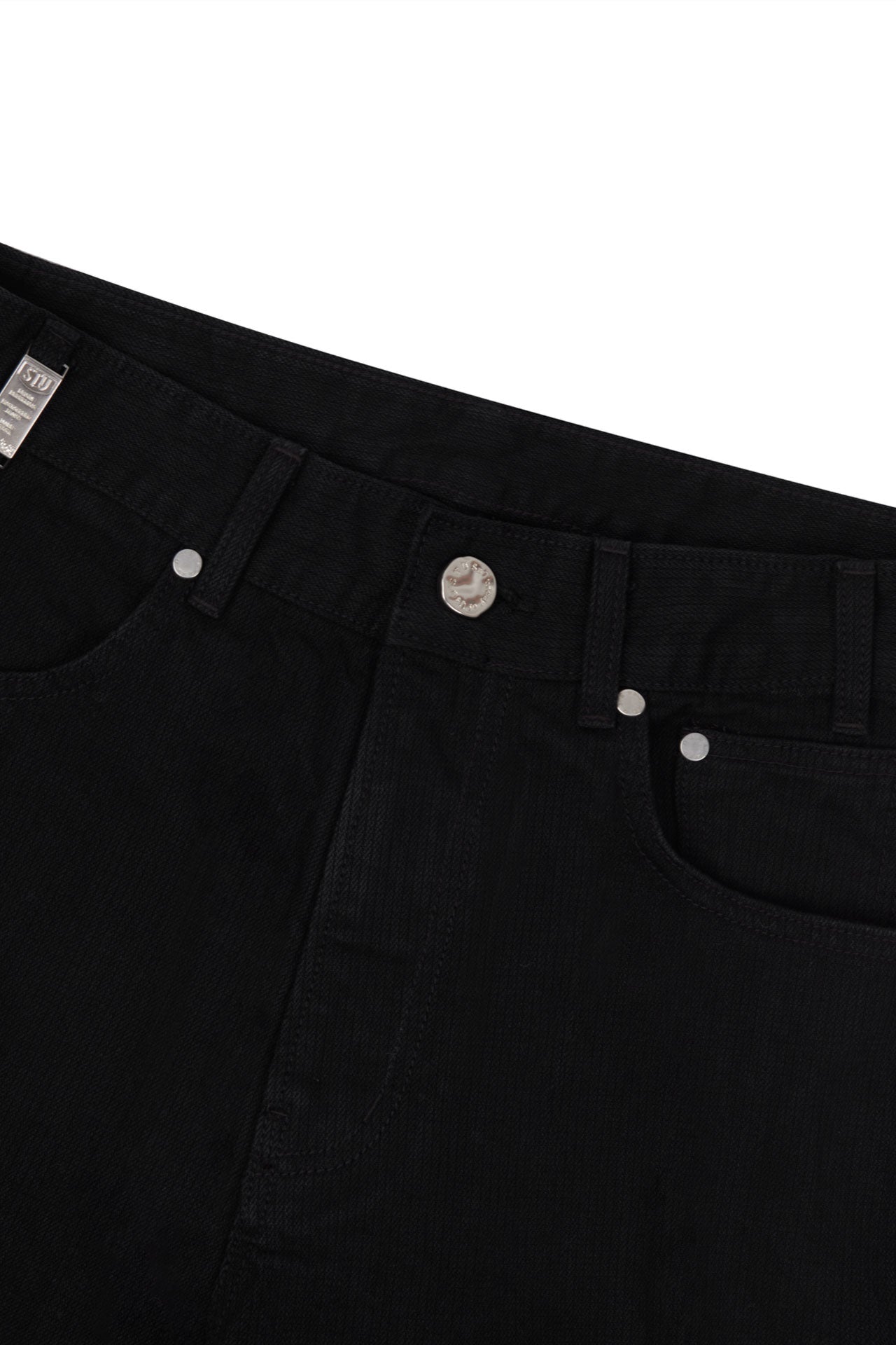 Stu - Straight Denim Pants (Black) product image 18 | TRAB K-Fashion Australia