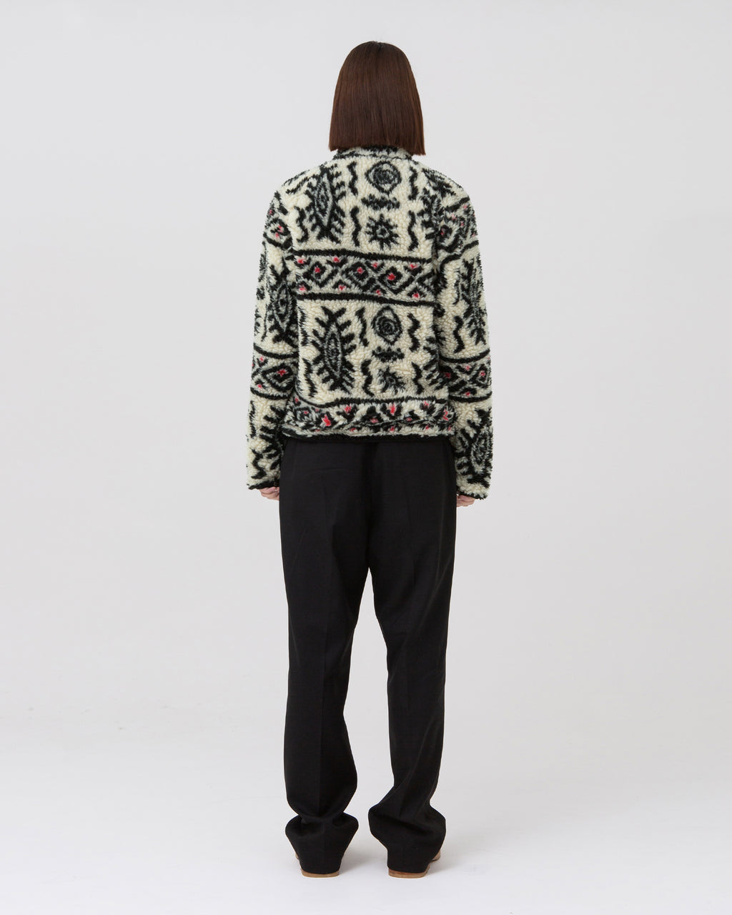 Brownyard - Native Fleece Jacket (Beige) product image 2 | TRAB K-Fashion Australia