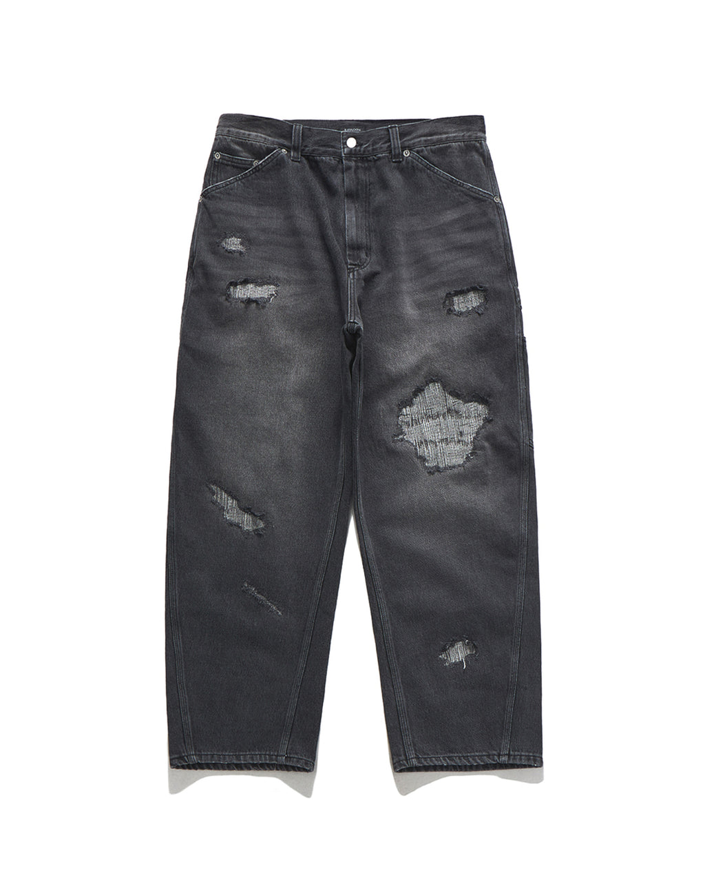 Eastlogue - Damaged Carpenter Pants (Vintage Black) product image 5 | TRAB K-Fashion Australia