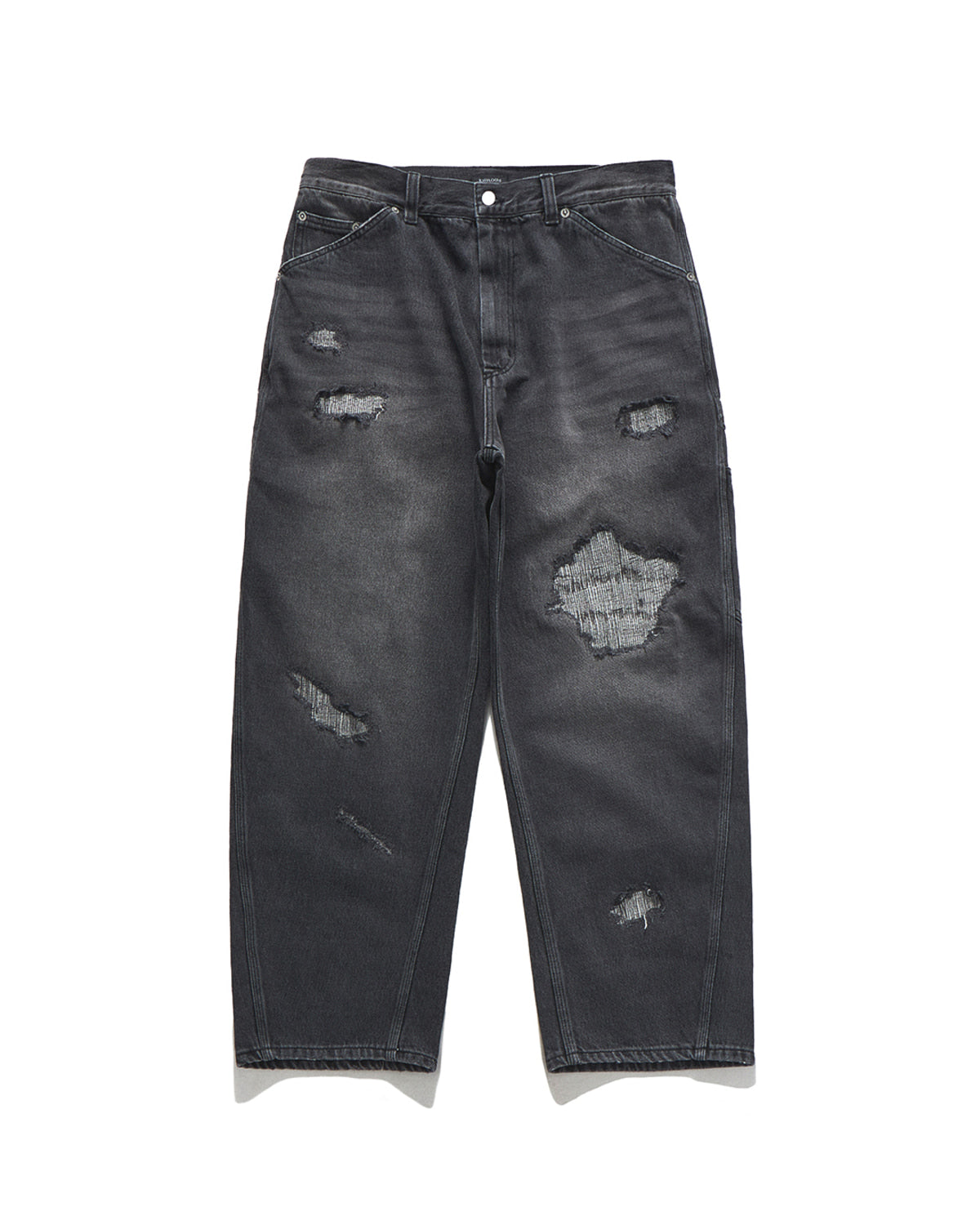 Eastlogue - Damaged Carpenter Pants (Vintage Black) product image 5 | TRAB K-Fashion Australia