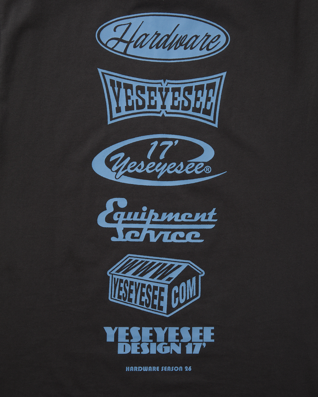 yeseyesee - Y.E.S Hardware Tee (Charcoal) product image 6 | TRAB K-Fashion Australia