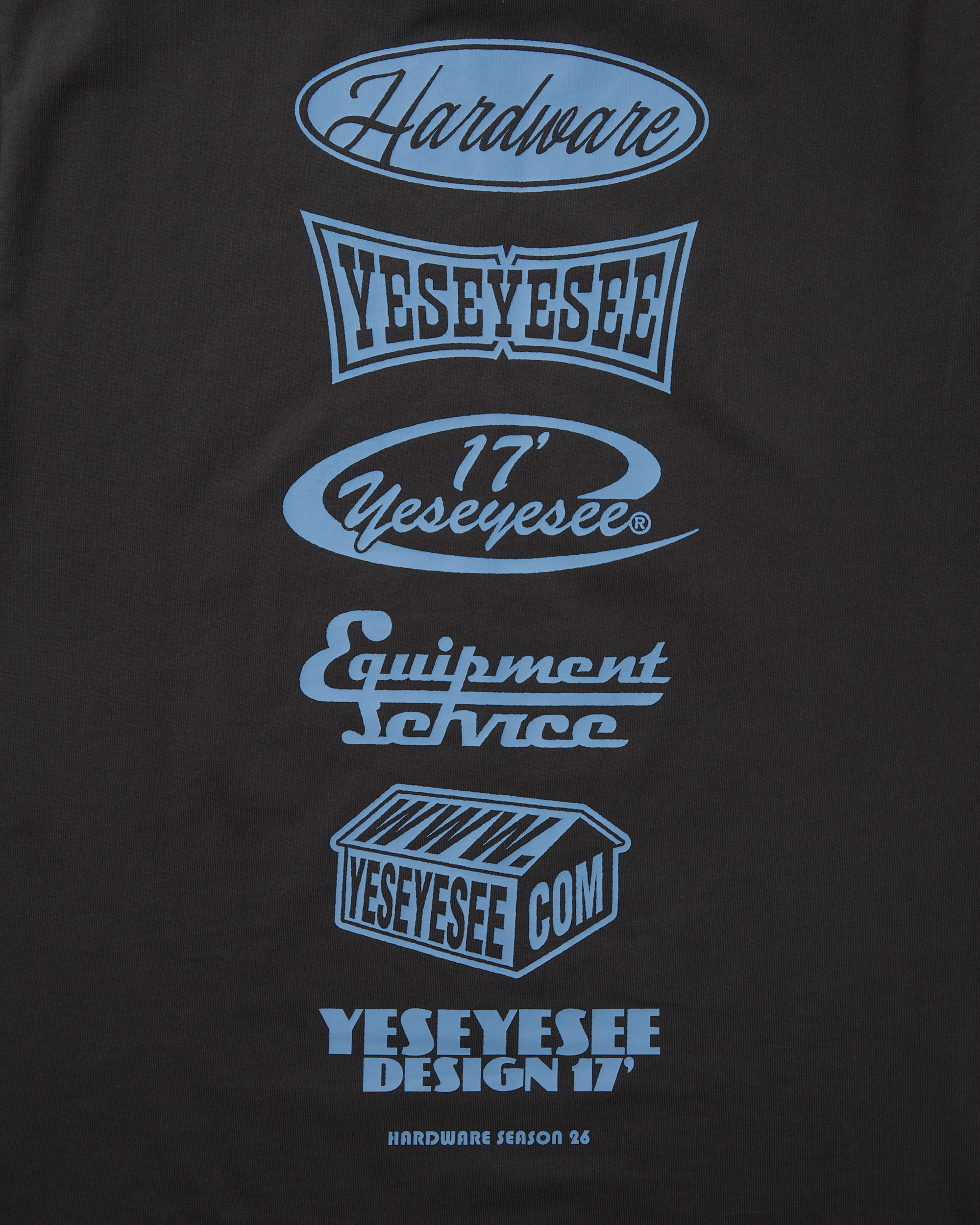 yeseyesee - Y.E.S Hardware Tee (Charcoal) product image 6 | TRAB K-Fashion Australia
