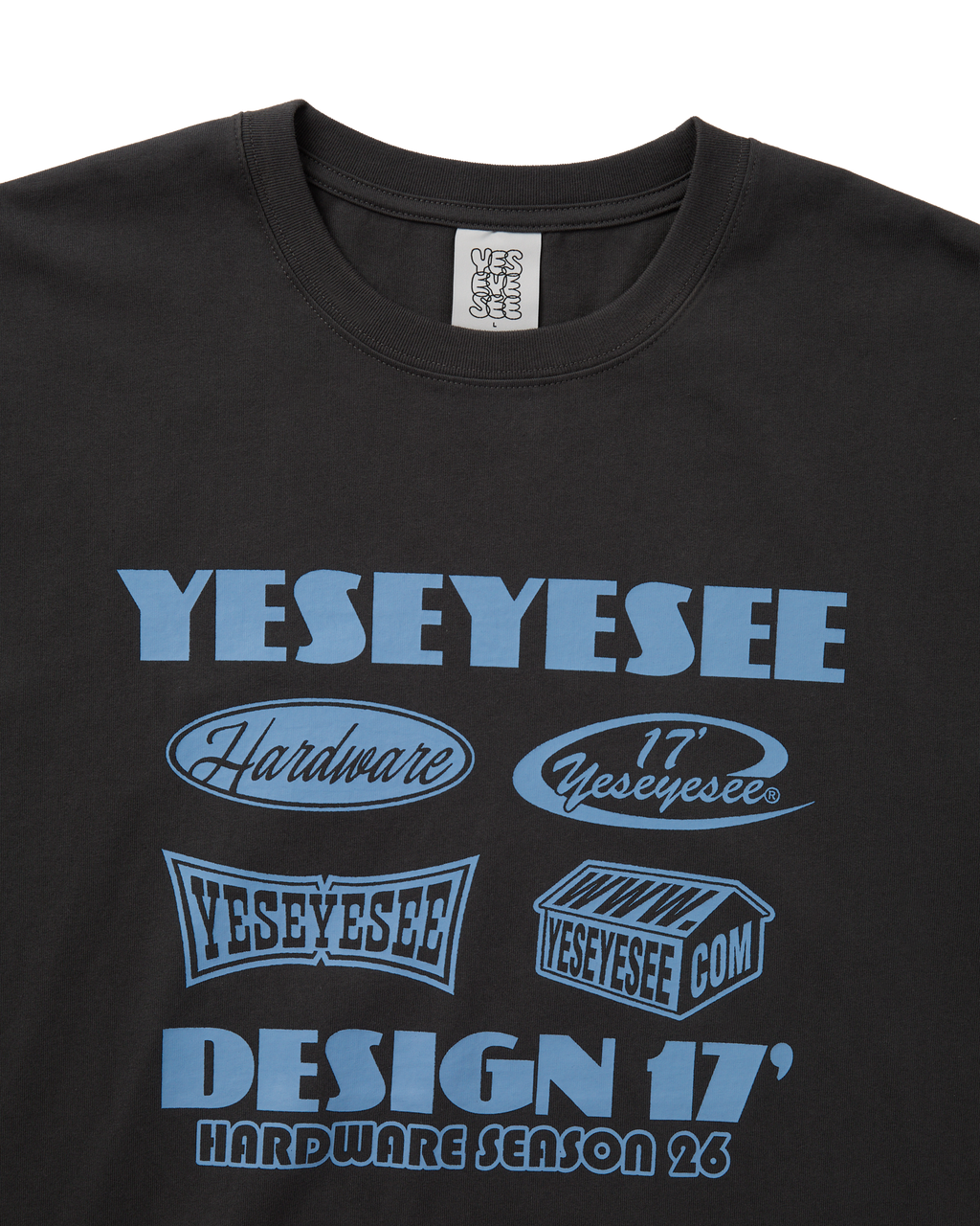 yeseyesee - Y.E.S Hardware Tee (Charcoal) product image 3 | TRAB K-Fashion Australia
