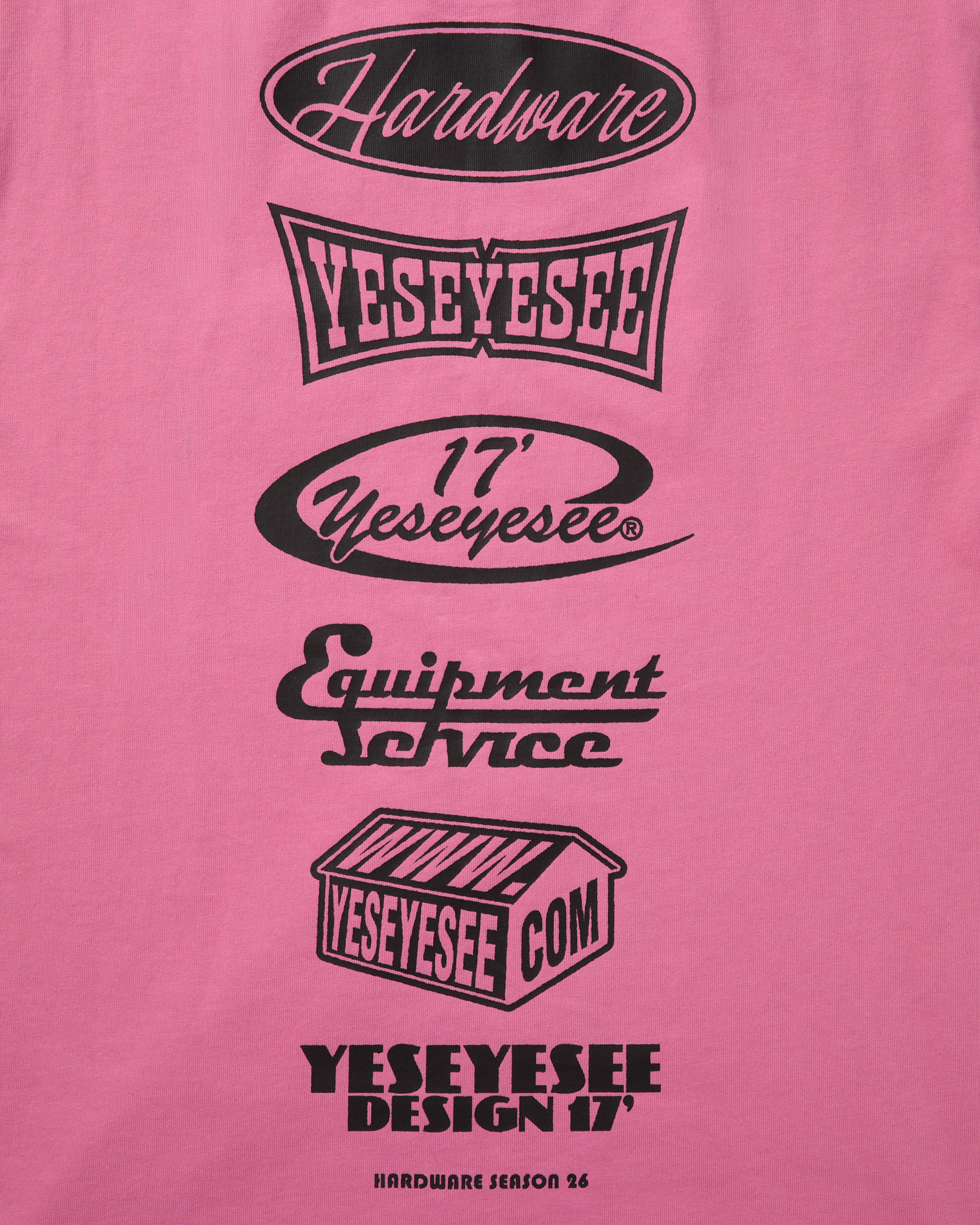 yeseyesee - Y.E.S Hardware Tee (Pink) product image 6 | TRAB K-Fashion Australia