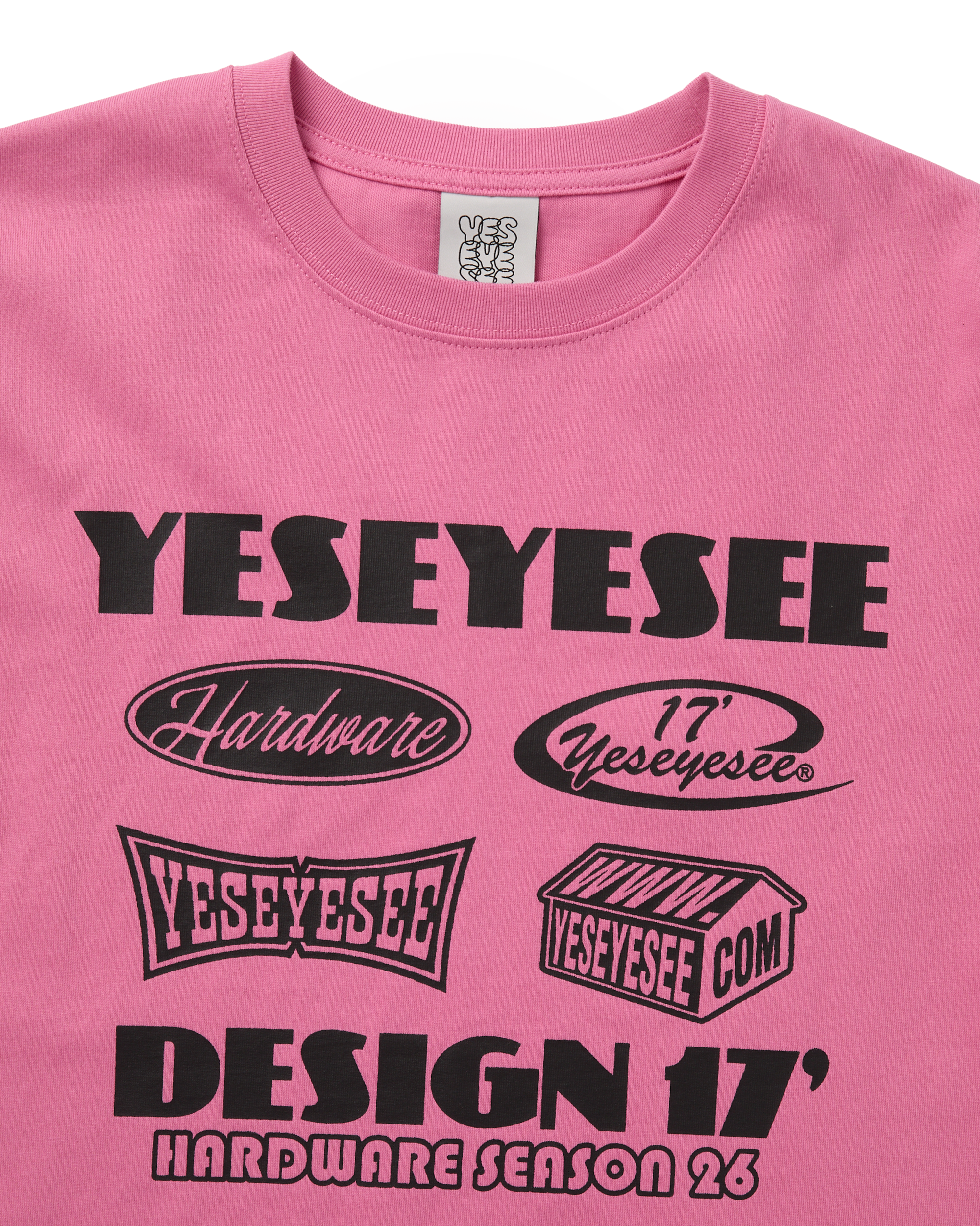 yeseyesee - Y.E.S Hardware Tee (Pink) product image 3 | TRAB K-Fashion Australia