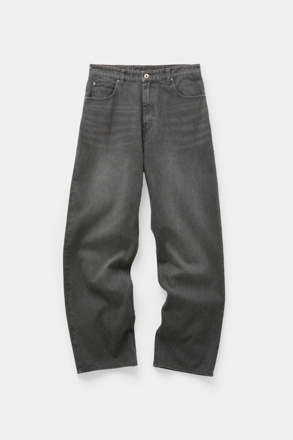 Coor - Brushed Rib Texture Jeans (Washed Gray) product image 1 | TRAB K-Fashion Australia