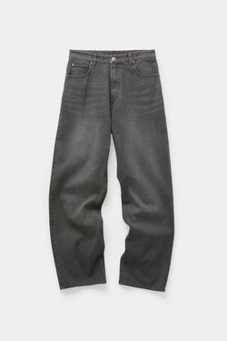 Coor - Brushed Rib Texture Jeans (Washed Gray) product image 1 | TRAB K-Fashion Australia