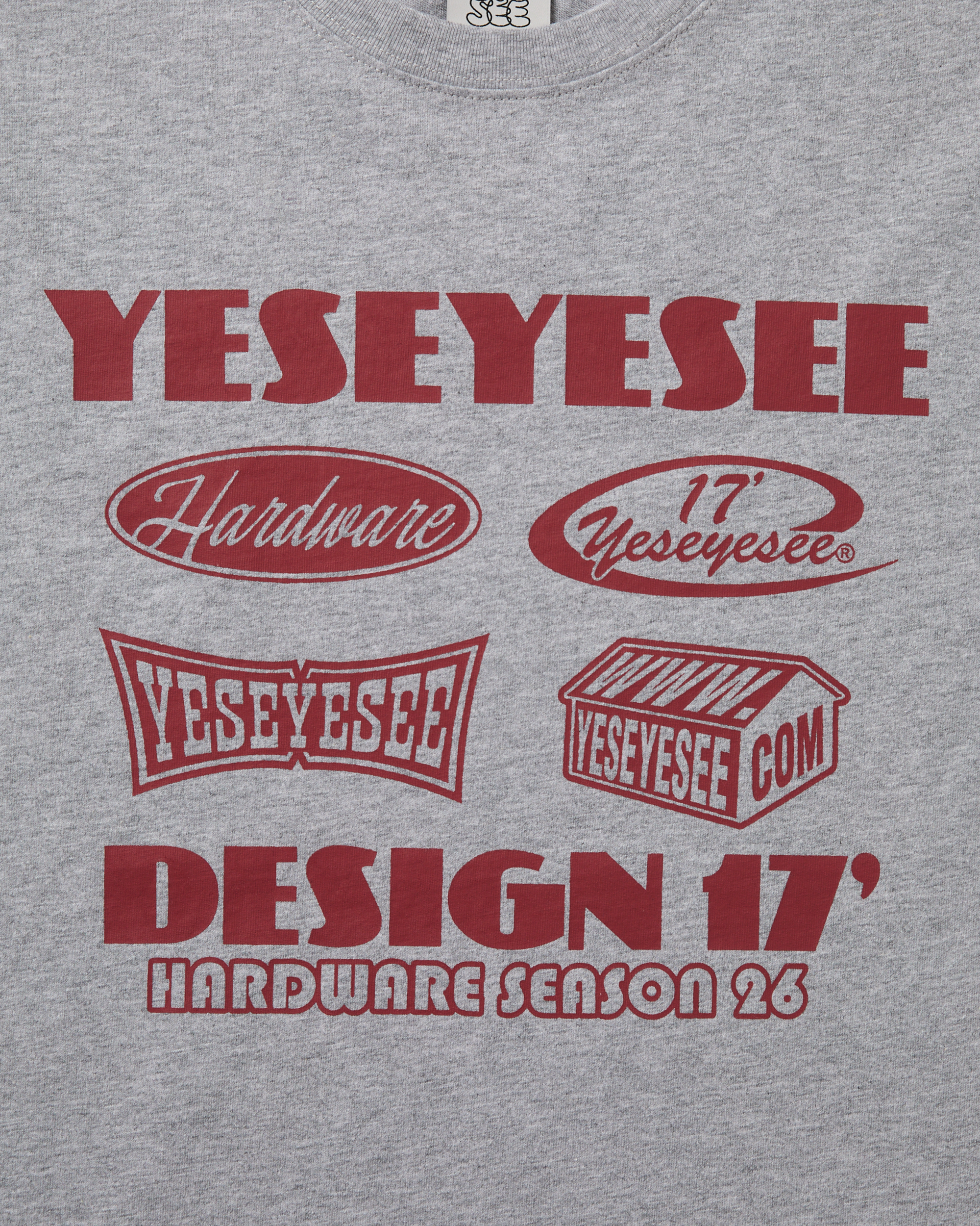 yeseyesee - Y.E.S Hardware Tee (Grey) product image 4 | TRAB K-Fashion Australia