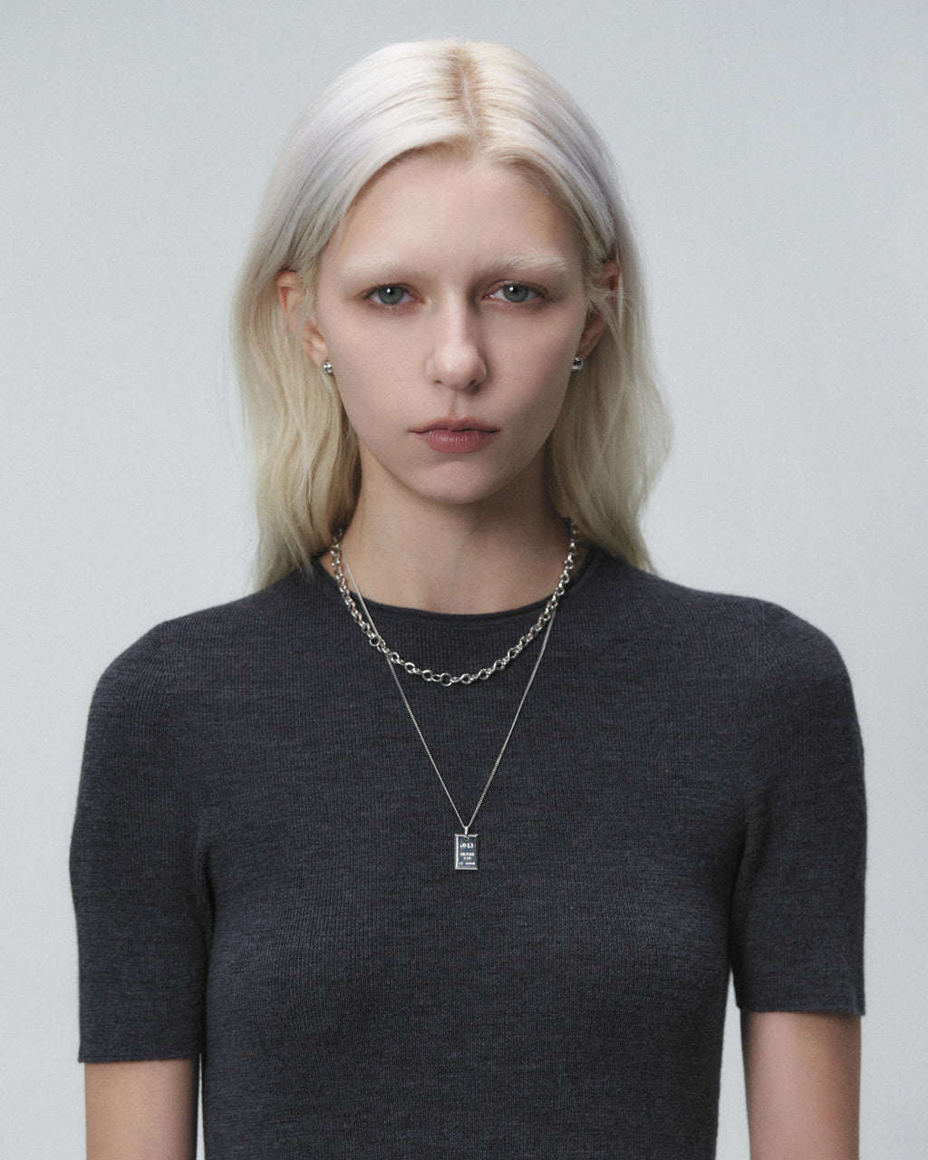 Numbering - Linked Necklace with Ball Charm #5790 product image 4 | TRAB K-Fashion Australia