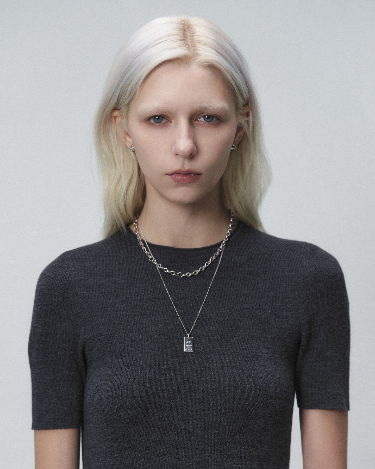 Numbering - Linked Necklace with Ball Charm #5790 product image 4 | TRAB K-Fashion Australia