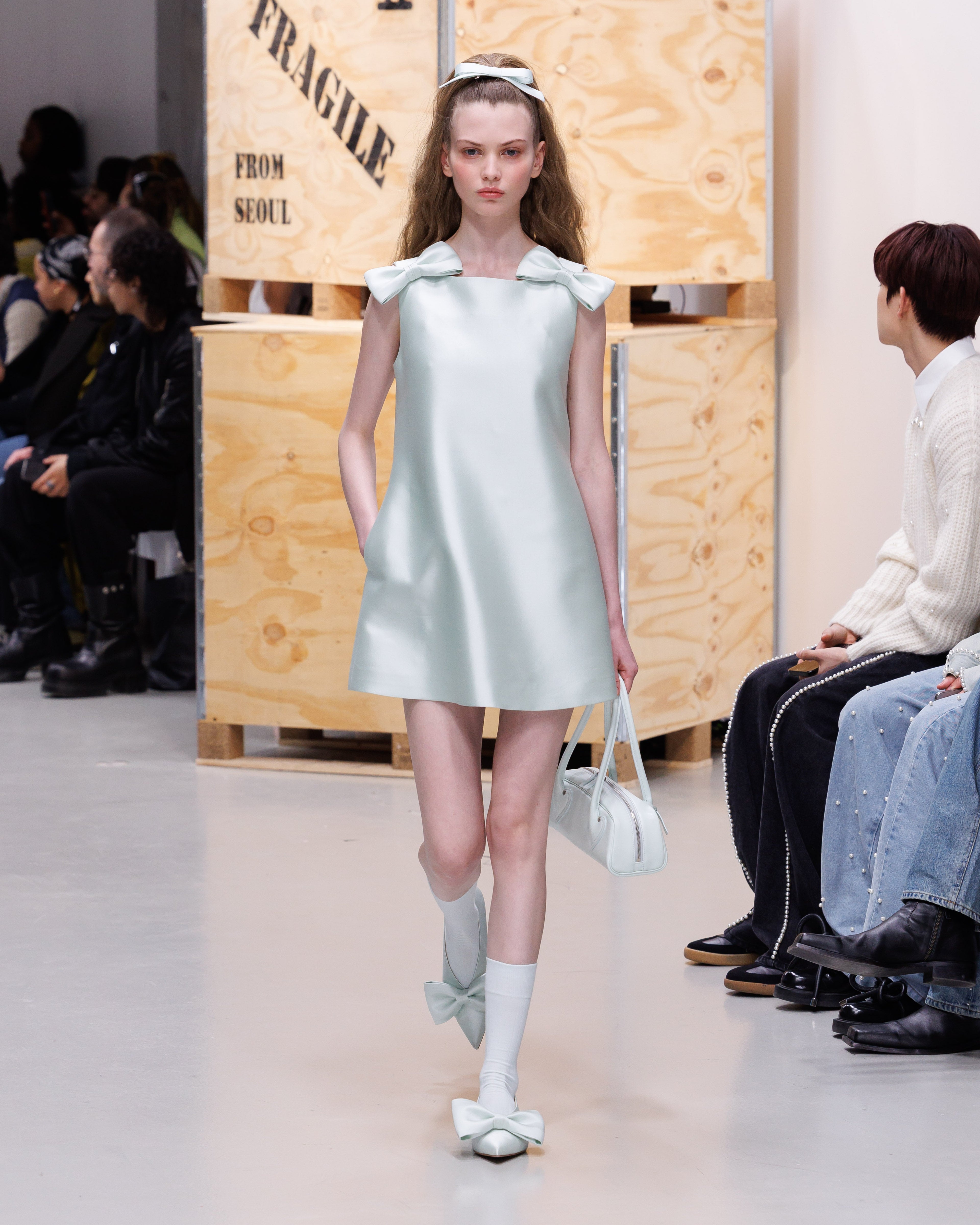 Kimhe Kim - Monroe Mini Dress (Mint) product image 1 | TRAB K-Fashion Australia