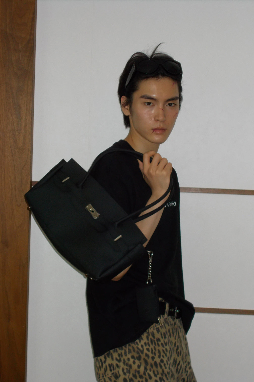 Deinet - If You Can't Enjoy It, Avoid It T-Shirt (Black) product image 7 | TRAB K-Fashion Australia