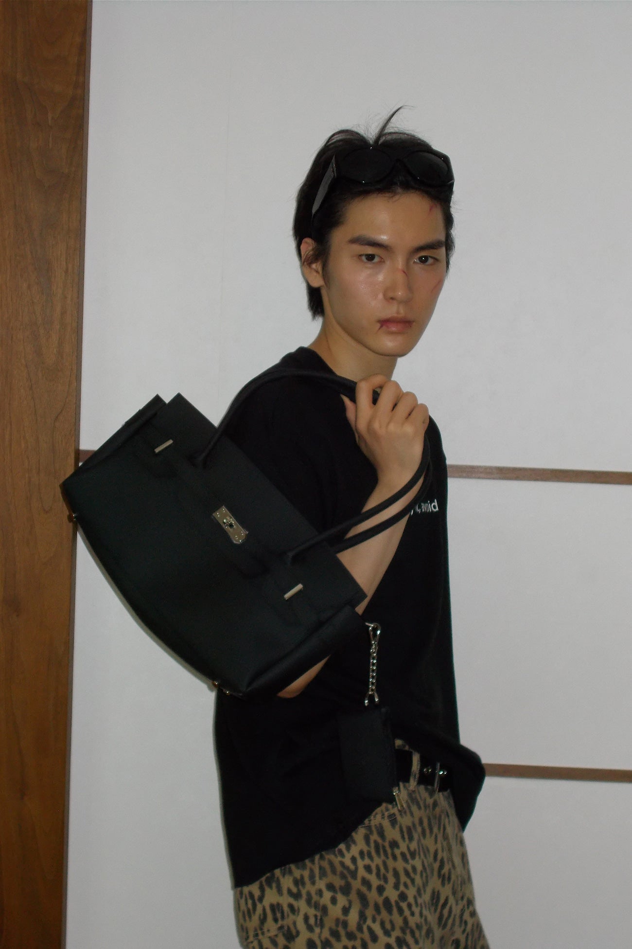 Deinet - If You Can't Enjoy It, Avoid It T-Shirt (Black) product image 7 | TRAB K-Fashion Australia