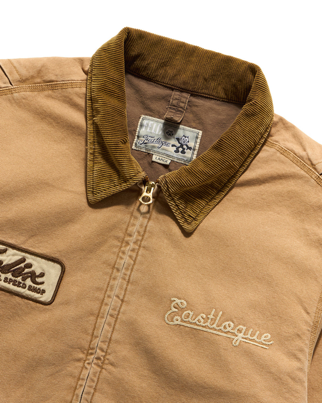 Eastlogue - Felix Ironworker Rugged Jacket (Vintage Brown) product image 3 | TRAB K-Fashion Australia