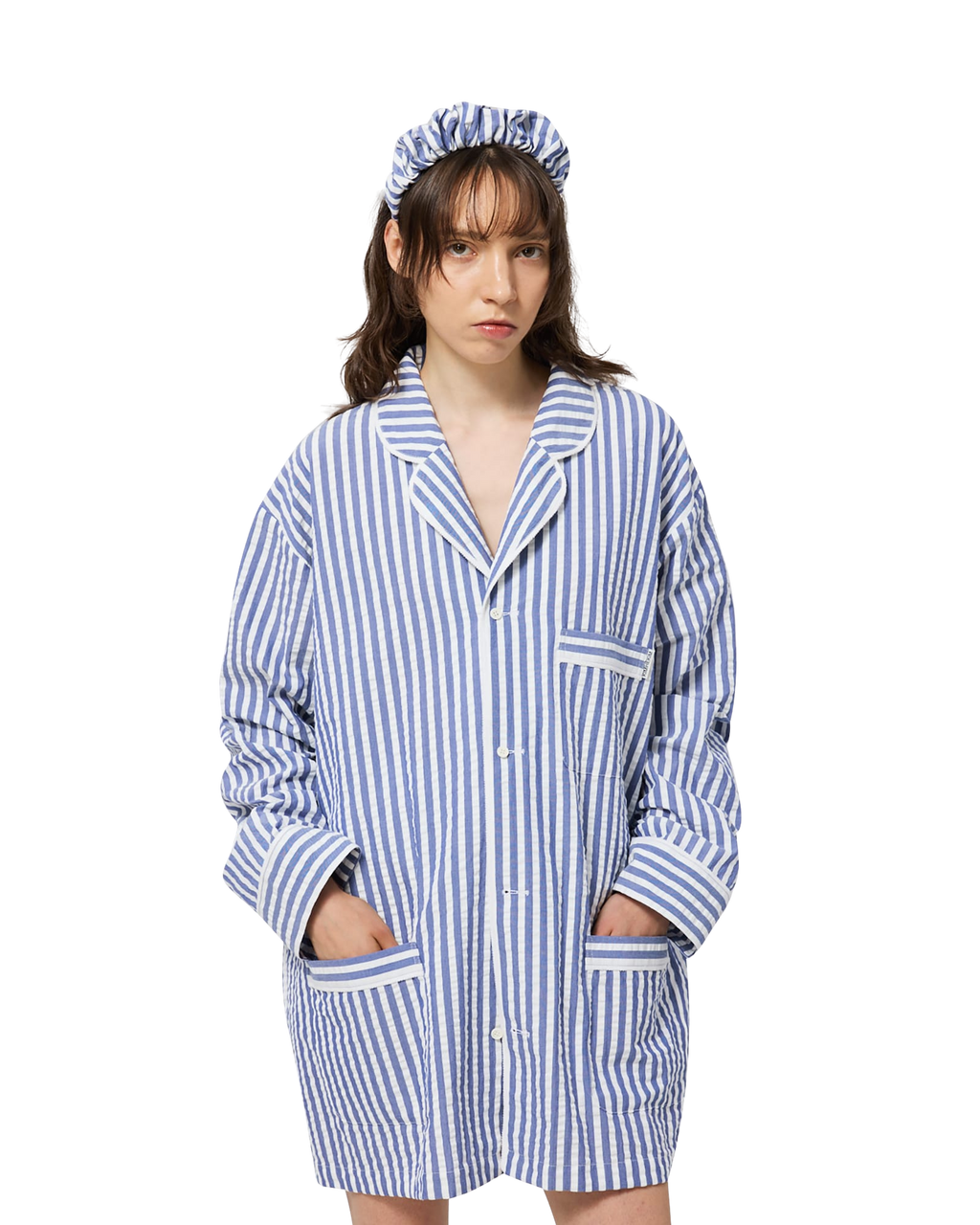Kimhe Kim - Pajama Jacket (Blue) product image 8 | TRAB K-Fashion Australia