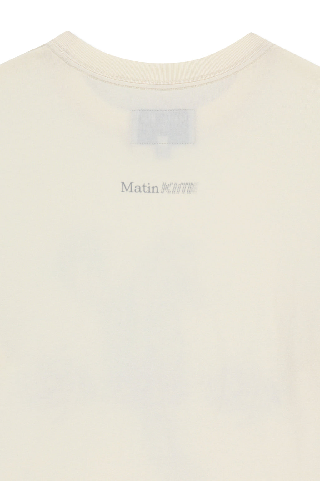 Matin Kim - Matin Pace Sprint Graffiti Top (Ivory) product image 6 | TRAB K-Fashion Australia