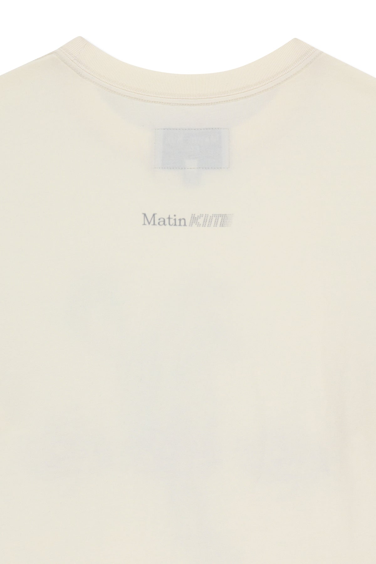 Matin Kim - Matin Pace Sprint Graffiti Top (Ivory) product image 6 | TRAB K-Fashion Australia