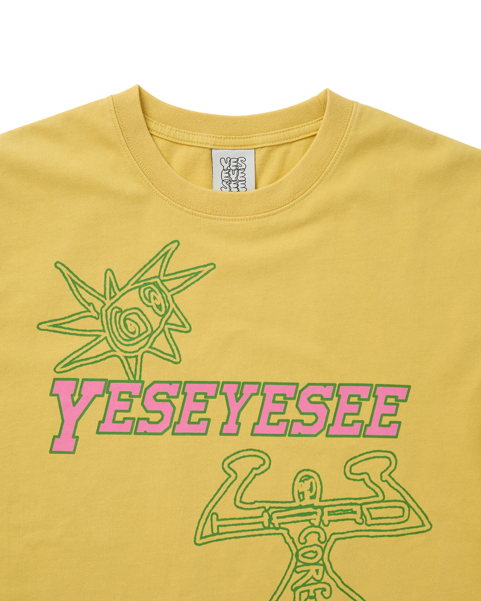 yeseyesee - Hardcore Tee (Yellow) product image 3 | TRAB K-Fashion Australia