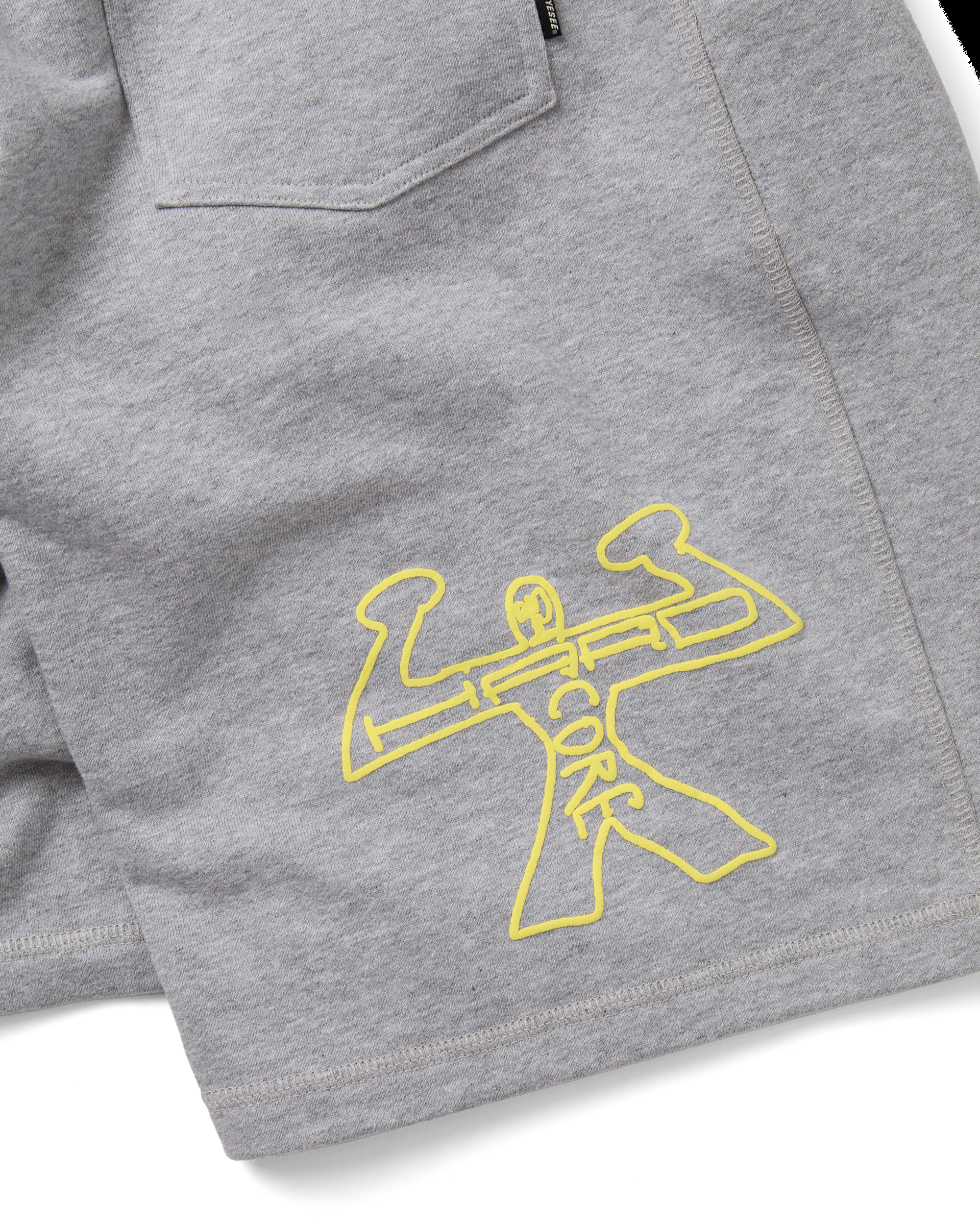 yeseyesee - Hardcore Sweatshorts (Grey) product image 5 | TRAB K-Fashion Australia