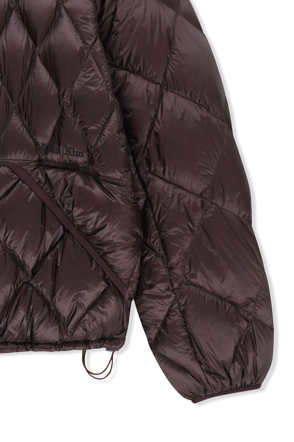 Matin Kim - Mix Quilted Light Down Jumper (Purple) product image 4 | TRAB K-Fashion Australia