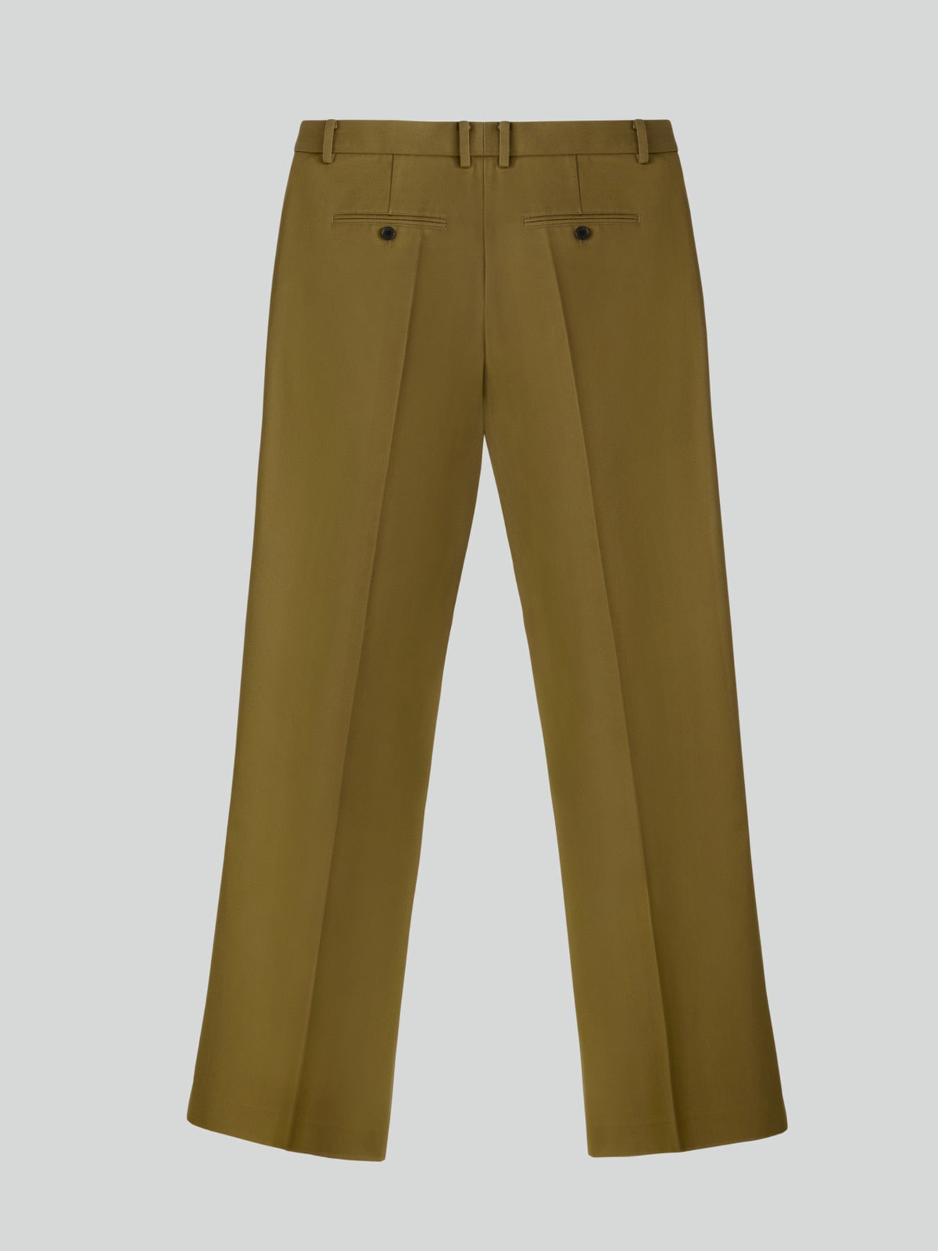 Recto - Lotus Cotton Flare Pants (Khaki) product image 11 | TRAB K-Fashion Australia