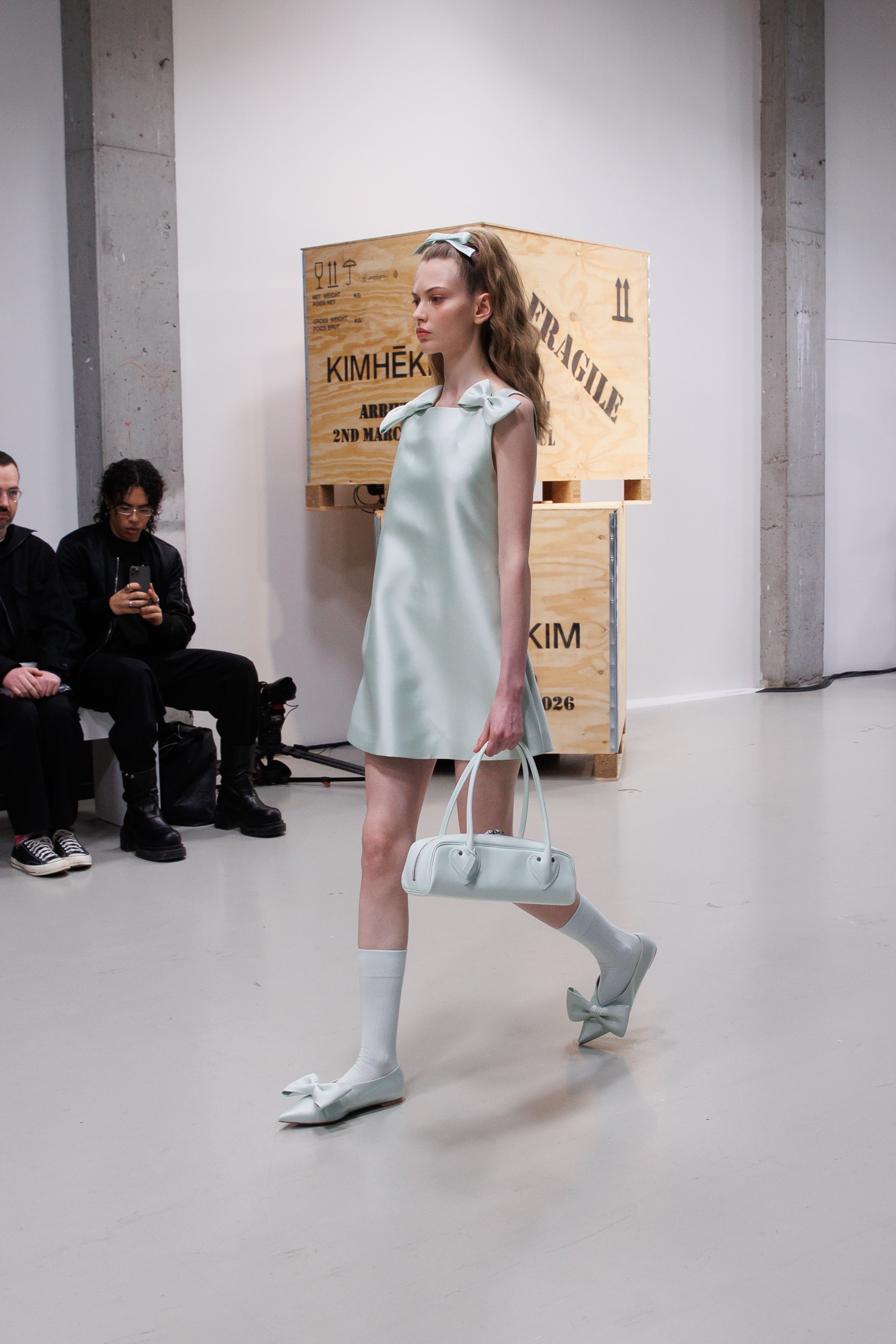 Kimhe Kim - Monroe Mini Dress (Mint) product image 2 | TRAB K-Fashion Australia