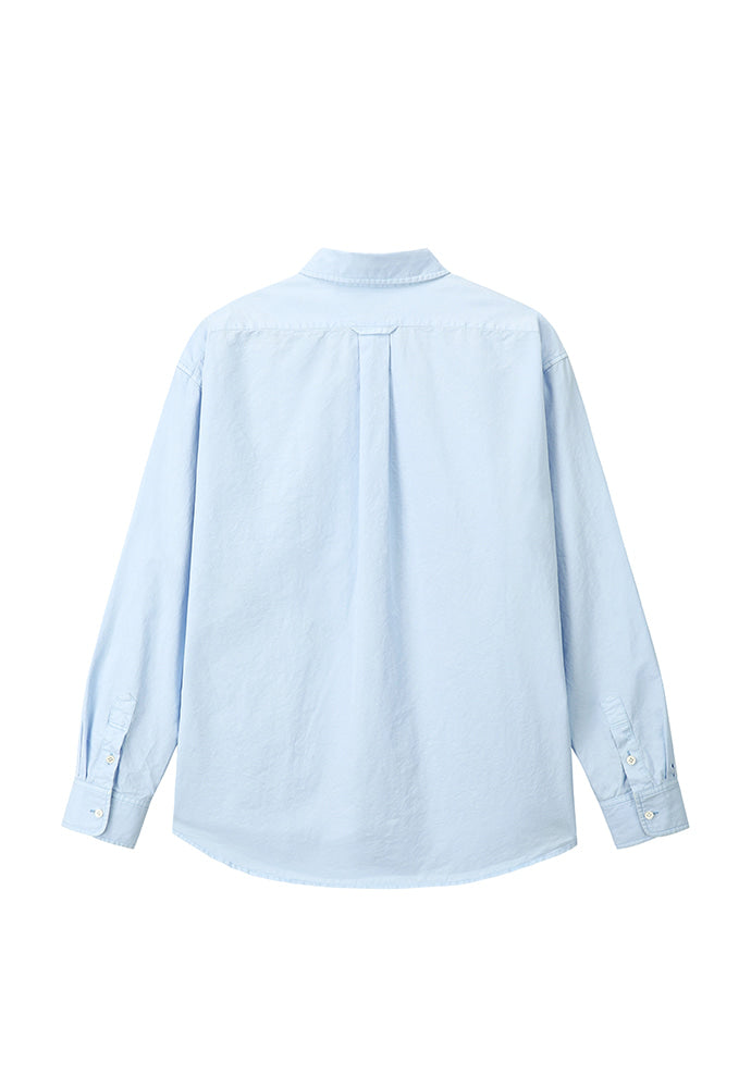 Art if acts - Padre Garment-dyed Shirt (Sky Blue) product image 8 | TRAB K-Fashion Australia