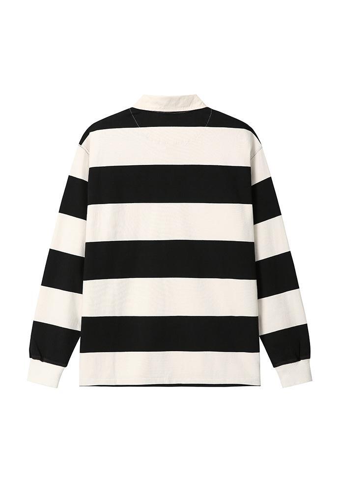 Art if acts - Garment Washed Rugby Tee (Black) product image 9 | TRAB K-Fashion Australia