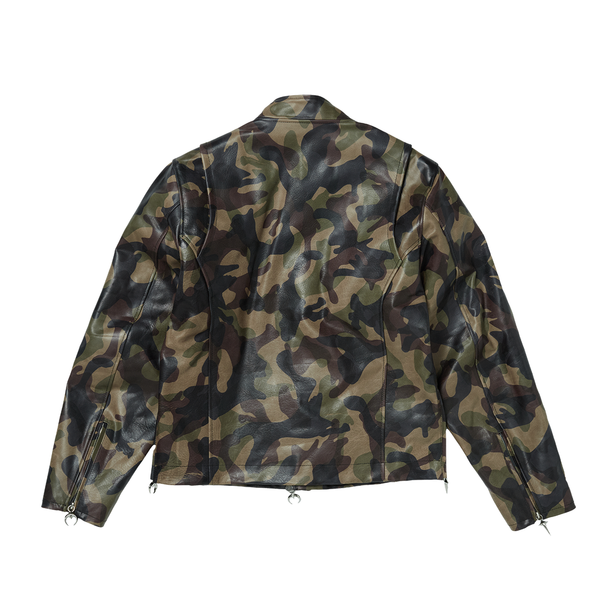 Thug Club - Leather Jacket (Camo) product image 2 | TRAB K-Fashion Australia
