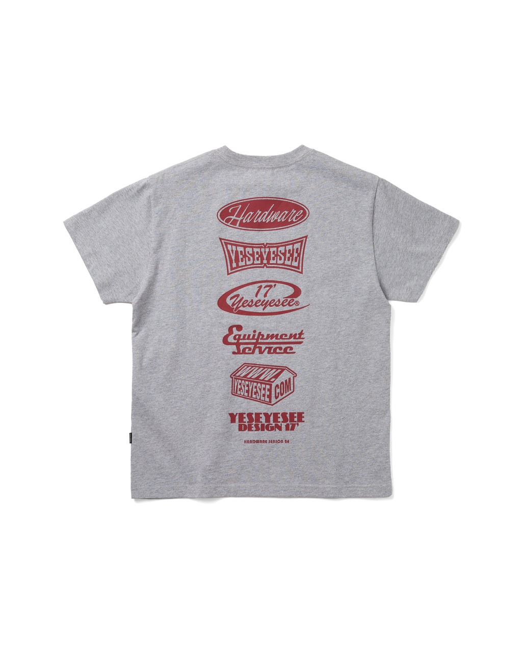yeseyesee - Y.E.S Hardware Tee (Grey) product image 2 | TRAB K-Fashion Australia