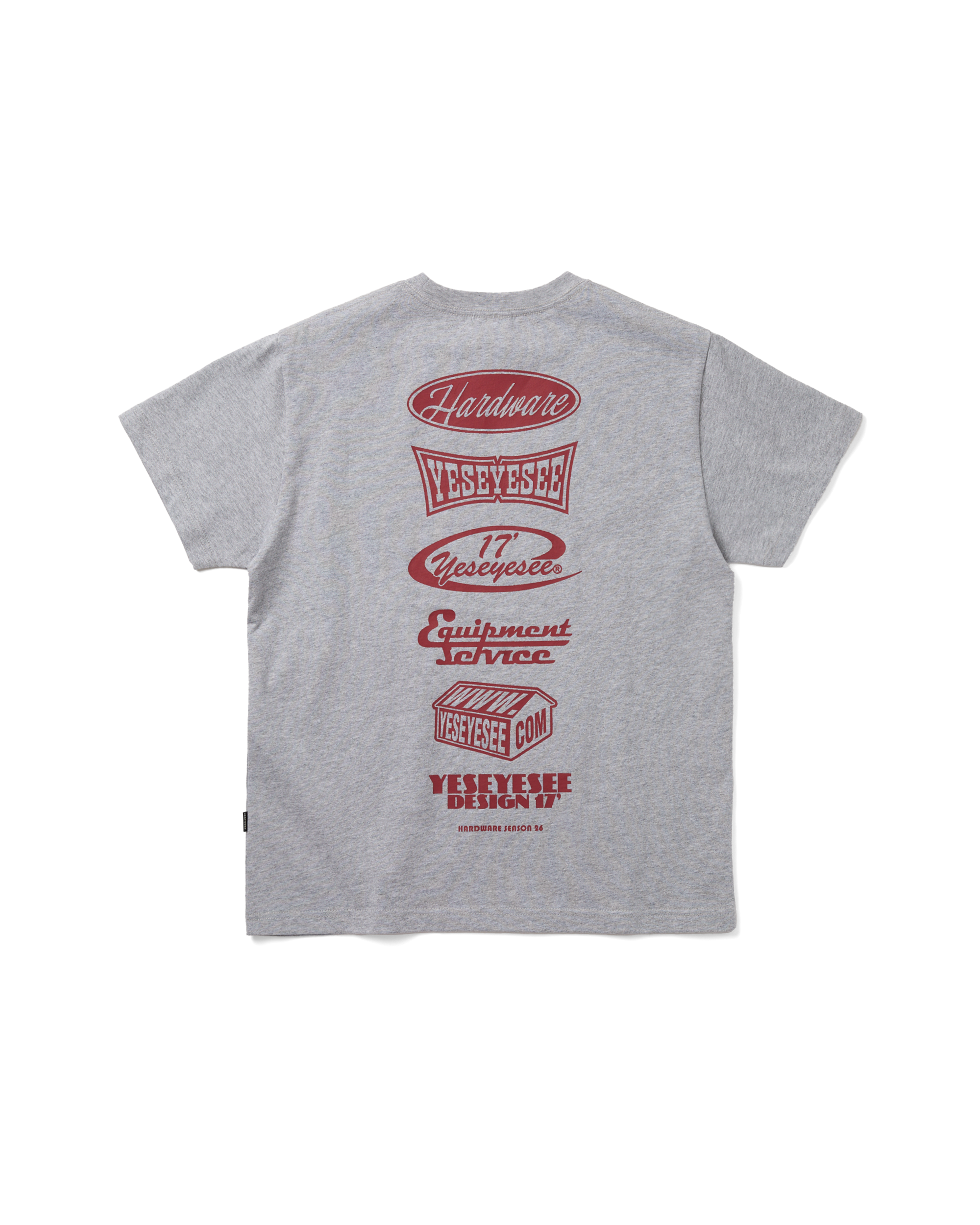 yeseyesee - Y.E.S Hardware Tee (Grey) product image 2 | TRAB K-Fashion Australia