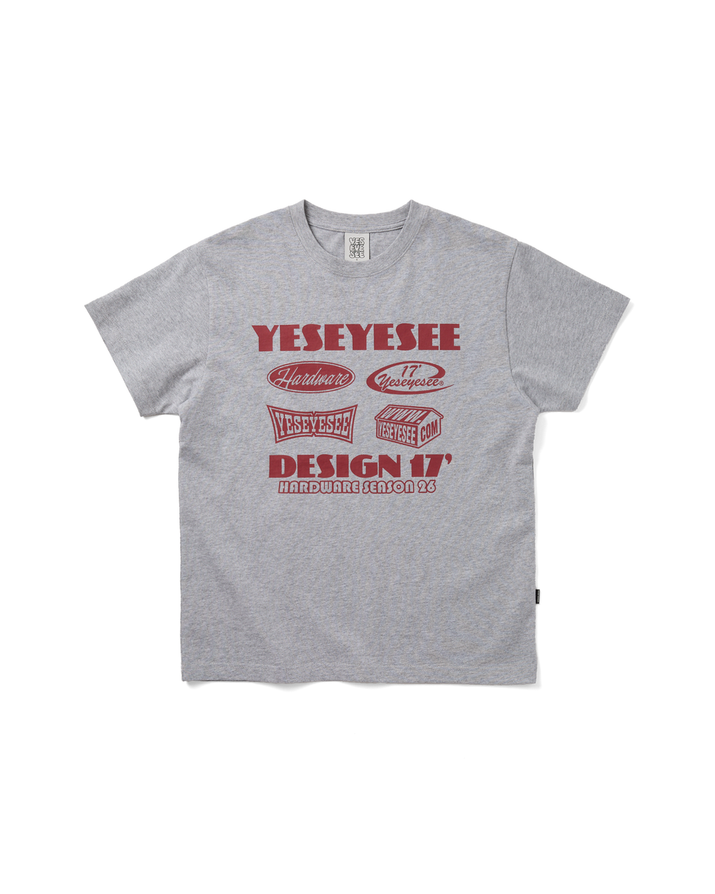 yeseyesee - Y.E.S Hardware Tee (Grey) product image 1 | TRAB K-Fashion Australia