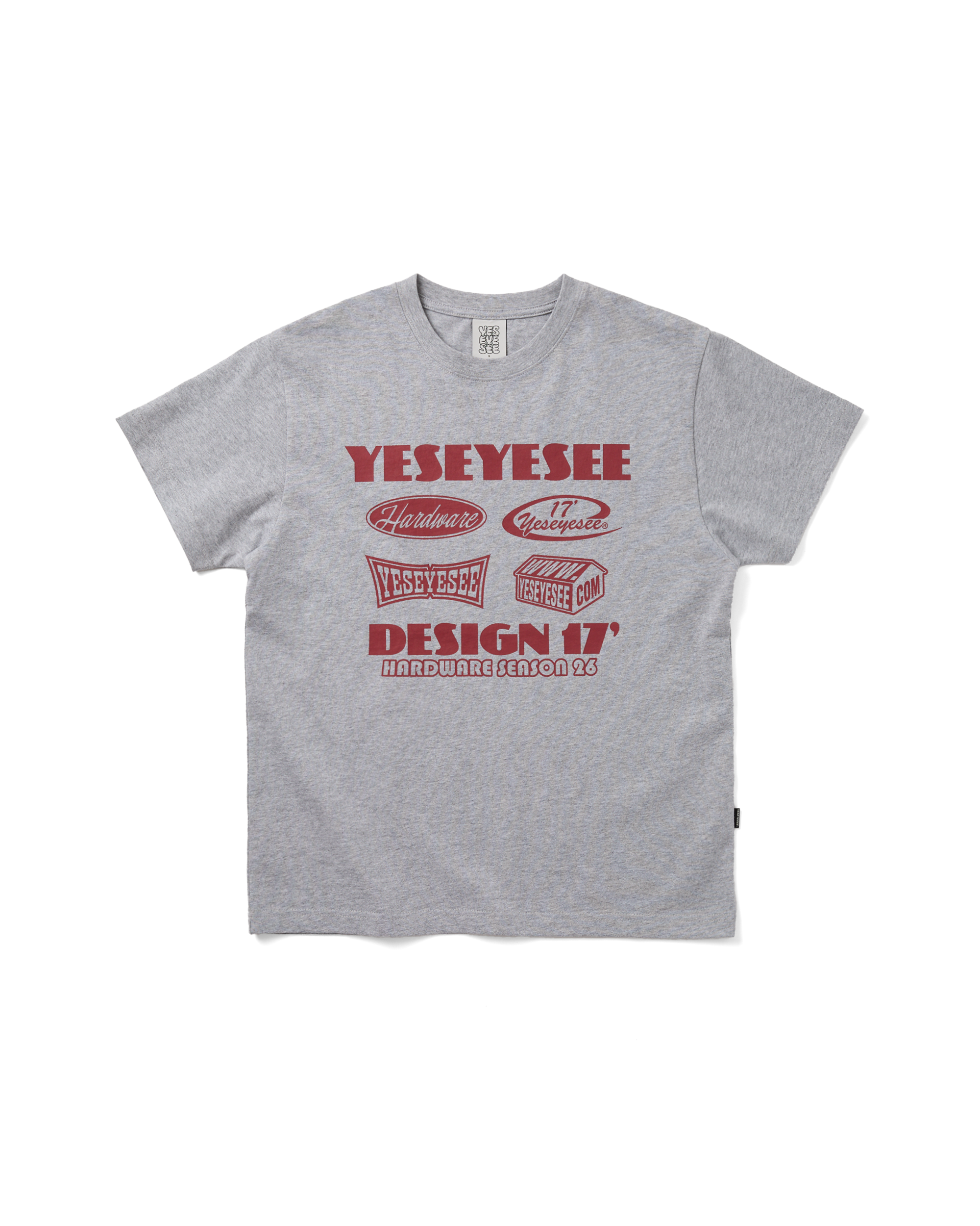 yeseyesee - Y.E.S Hardware Tee (Grey) product image 1 | TRAB K-Fashion Australia