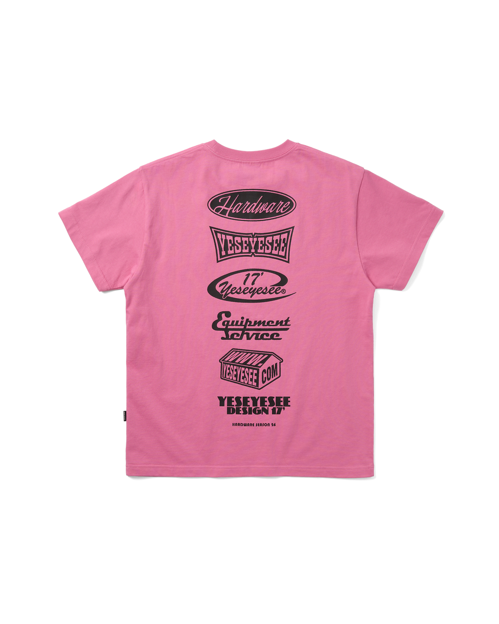 yeseyesee - Y.E.S Hardware Tee (Pink) product image 2 | TRAB K-Fashion Australia