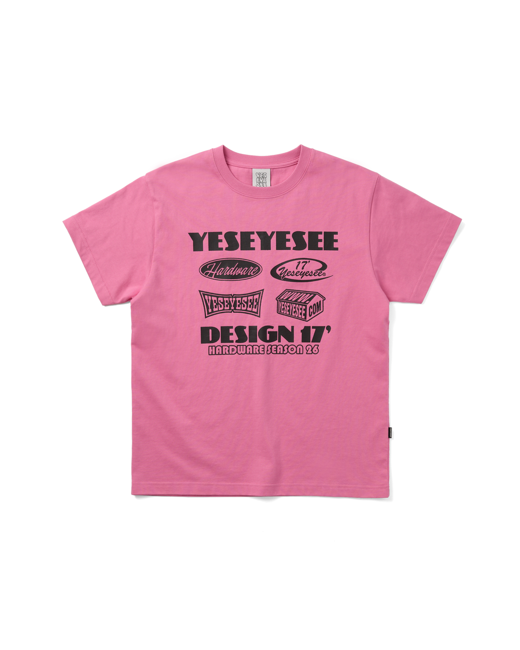 yeseyesee - Y.E.S Hardware Tee (Pink) product image 1 | TRAB K-Fashion Australia