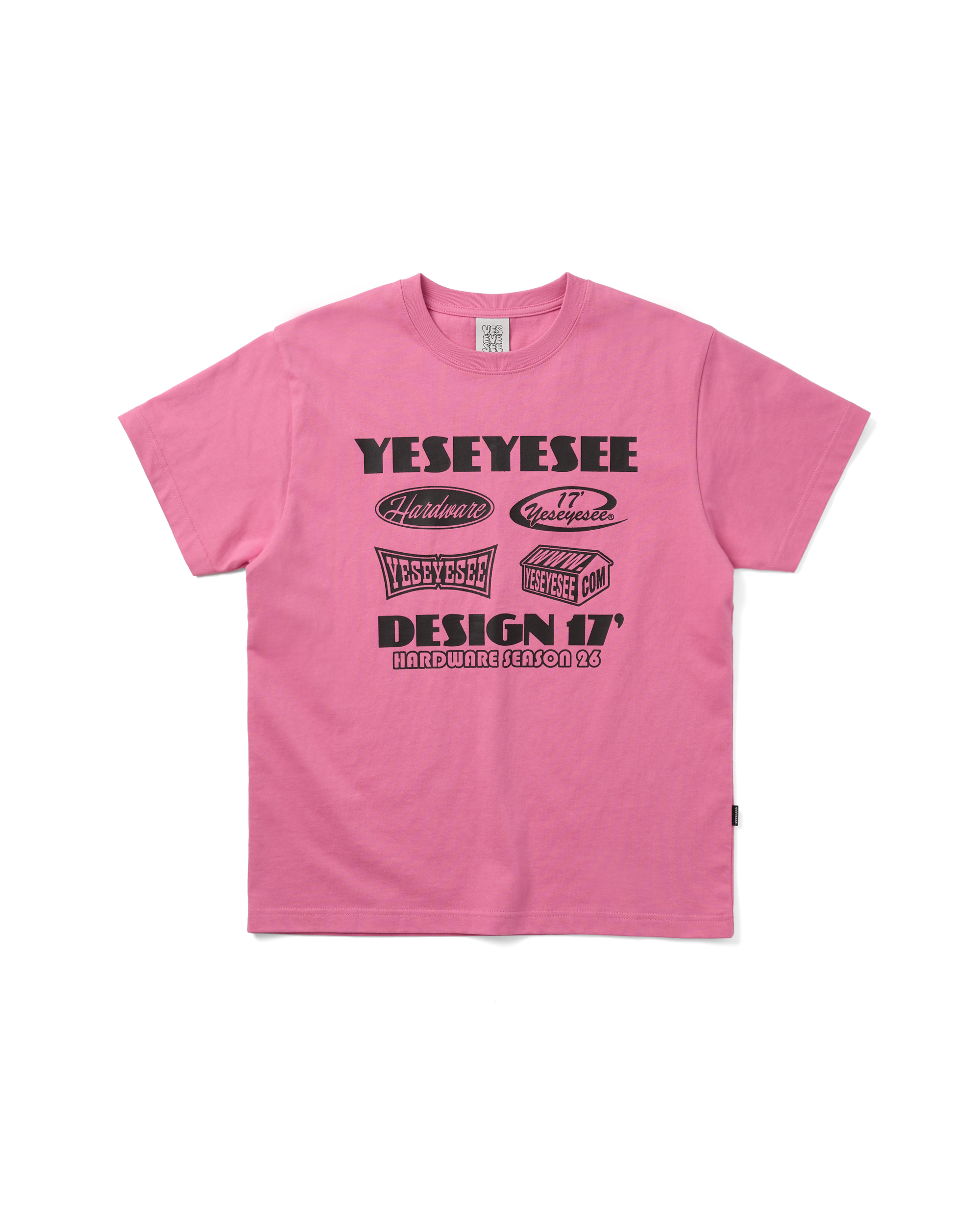 yeseyesee - Y.E.S Hardware Tee (Pink) product image 1 | TRAB K-Fashion Australia