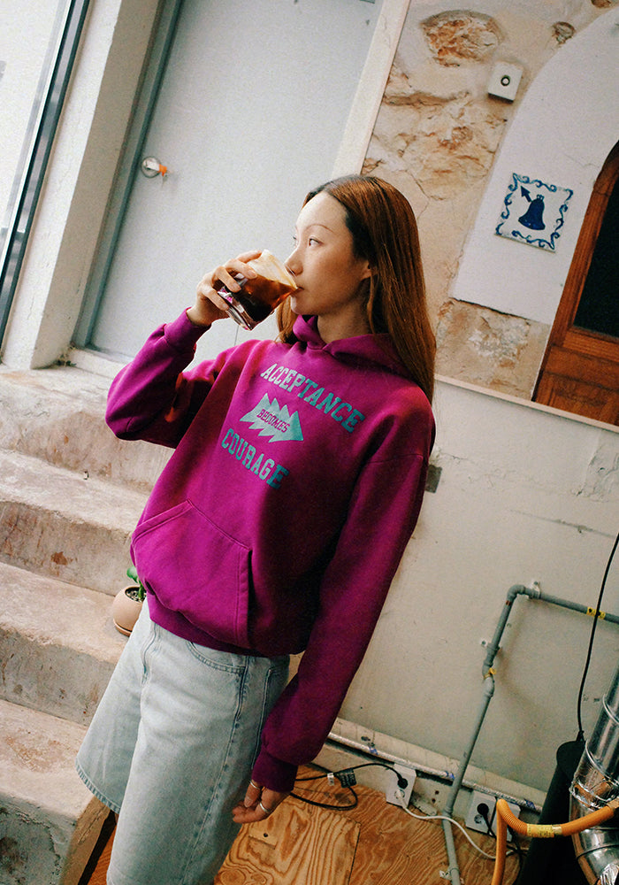 Collect Pieces - Abc Hoodie (Magenta) product image 8 | TRAB K-Fashion Australia