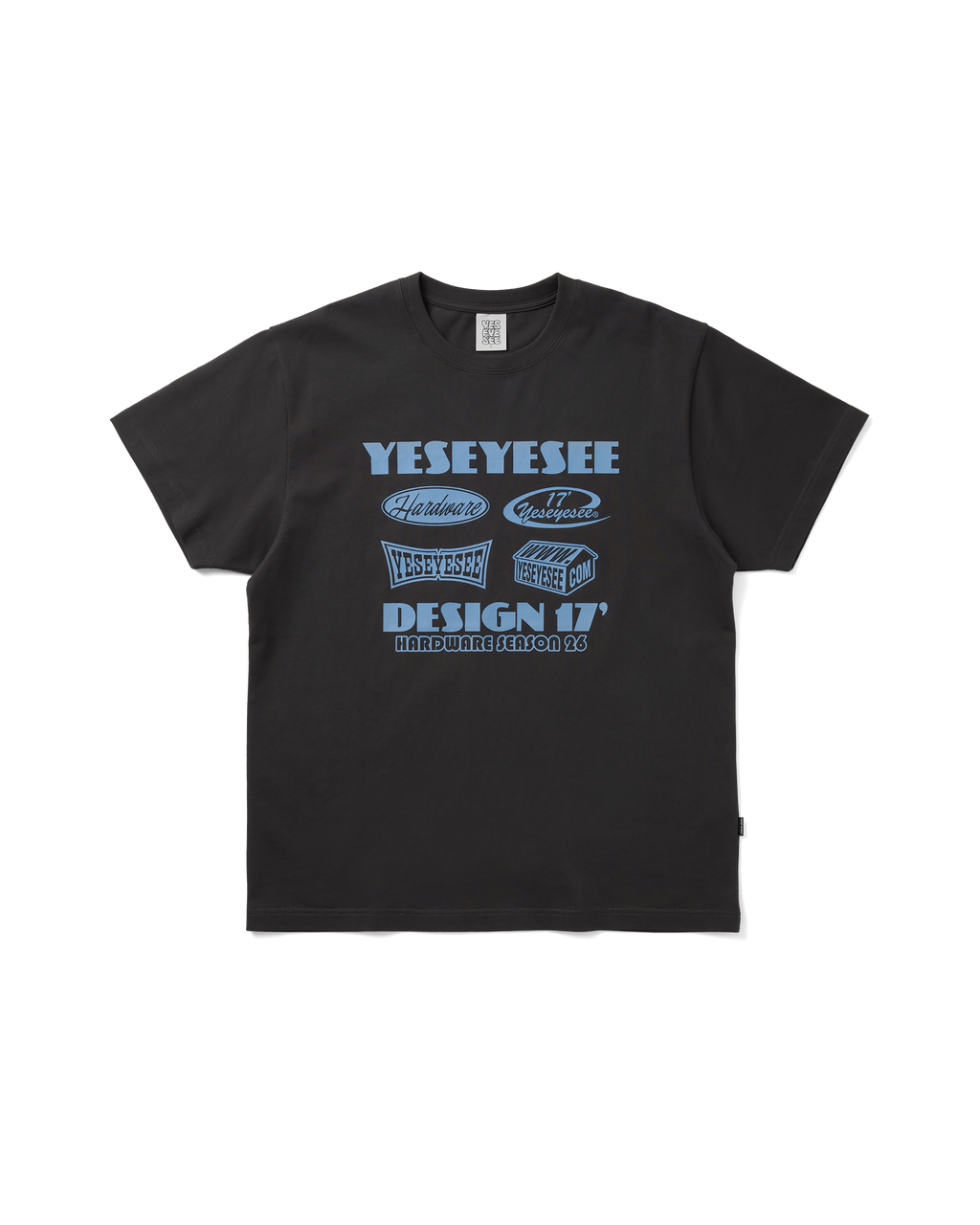 yeseyesee - Y.E.S Hardware Tee (Charcoal) product image 1 | TRAB K-Fashion Australia