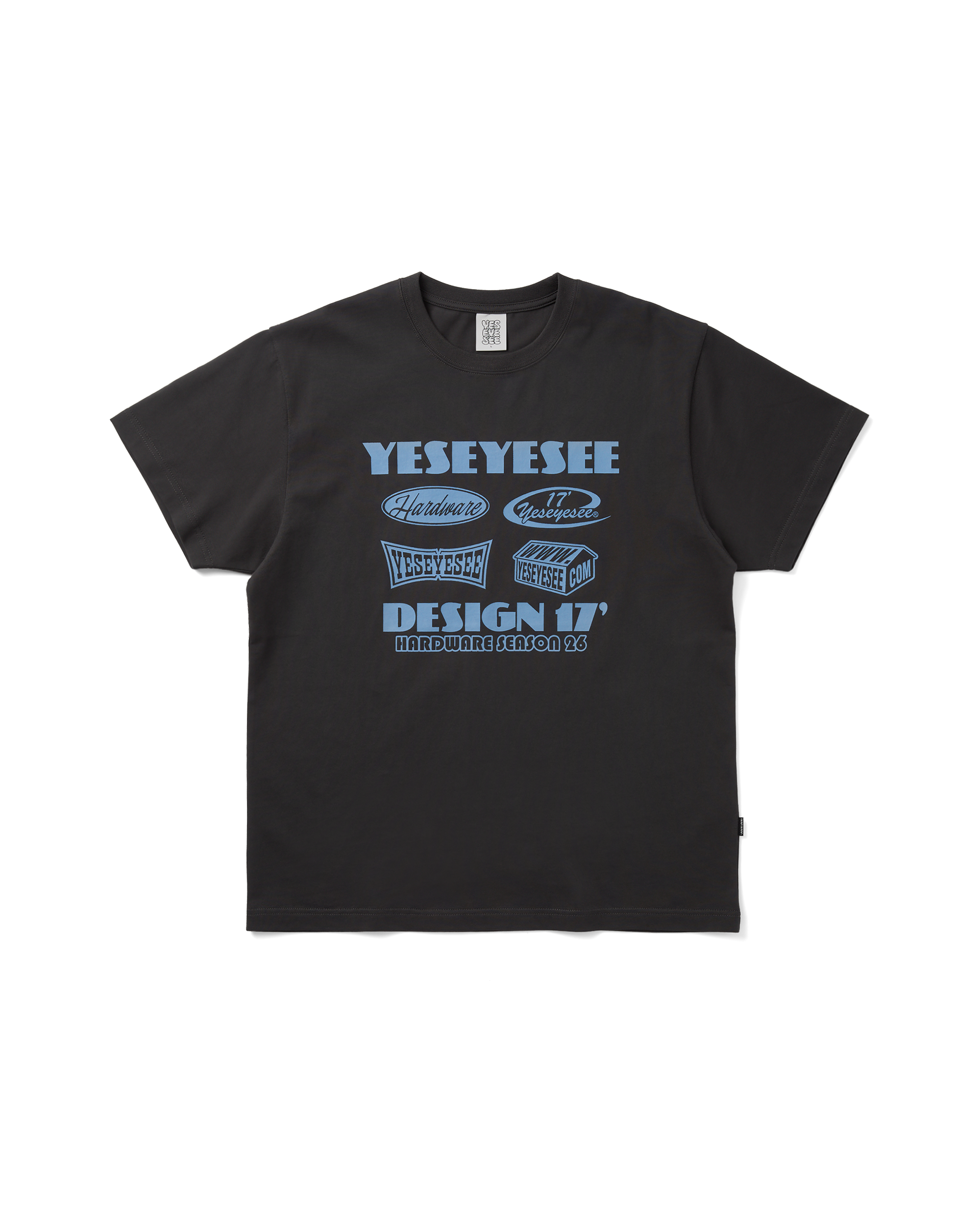yeseyesee - Y.E.S Hardware Tee (Charcoal) product image 1 | TRAB K-Fashion Australia