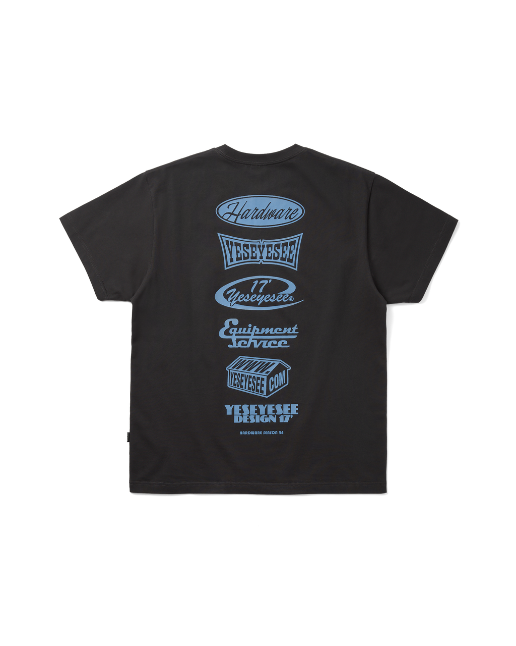 yeseyesee - Y.E.S Hardware Tee (Charcoal) product image 2 | TRAB K-Fashion Australia