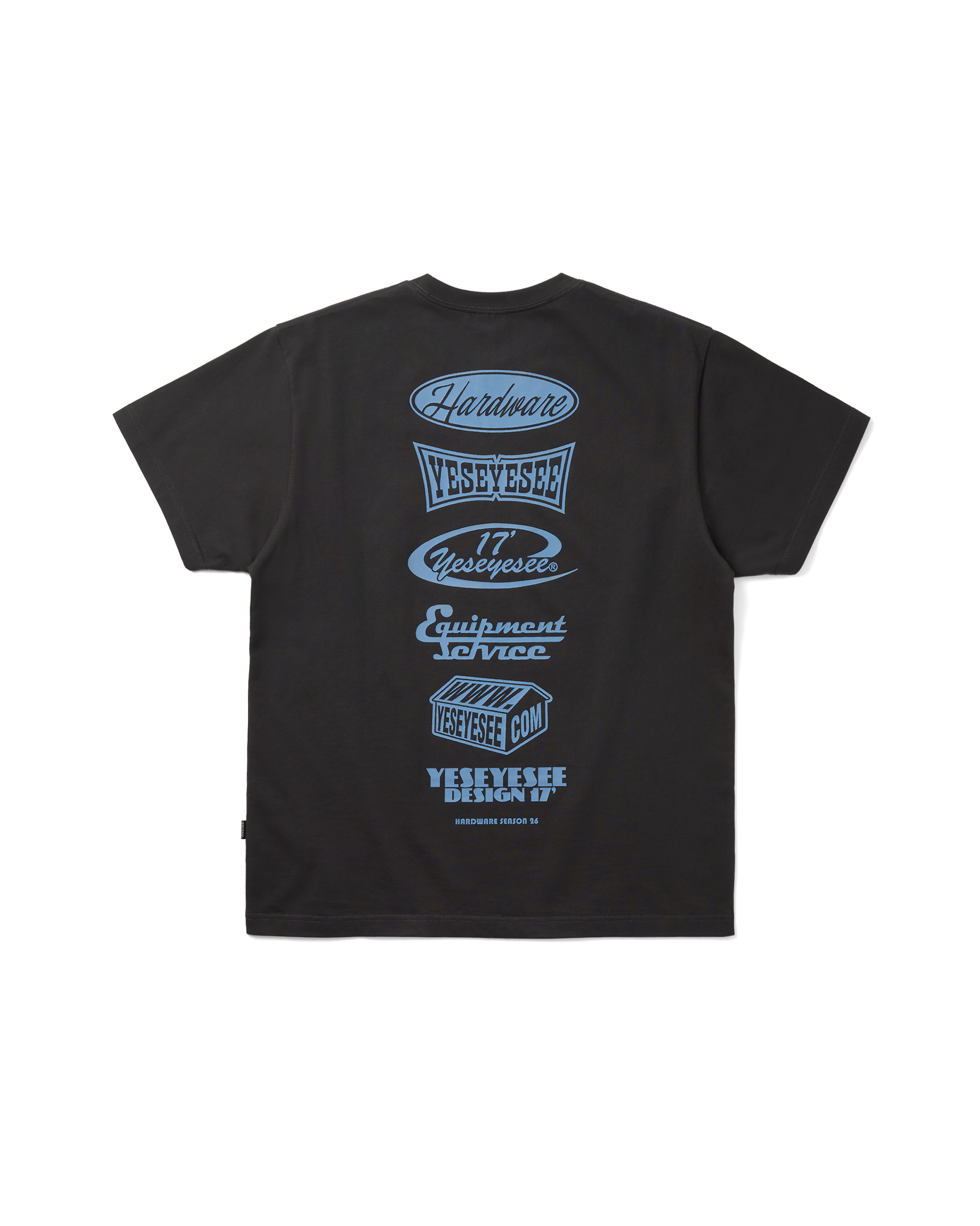 yeseyesee - Y.E.S Hardware Tee (Charcoal) product image 2 | TRAB K-Fashion Australia