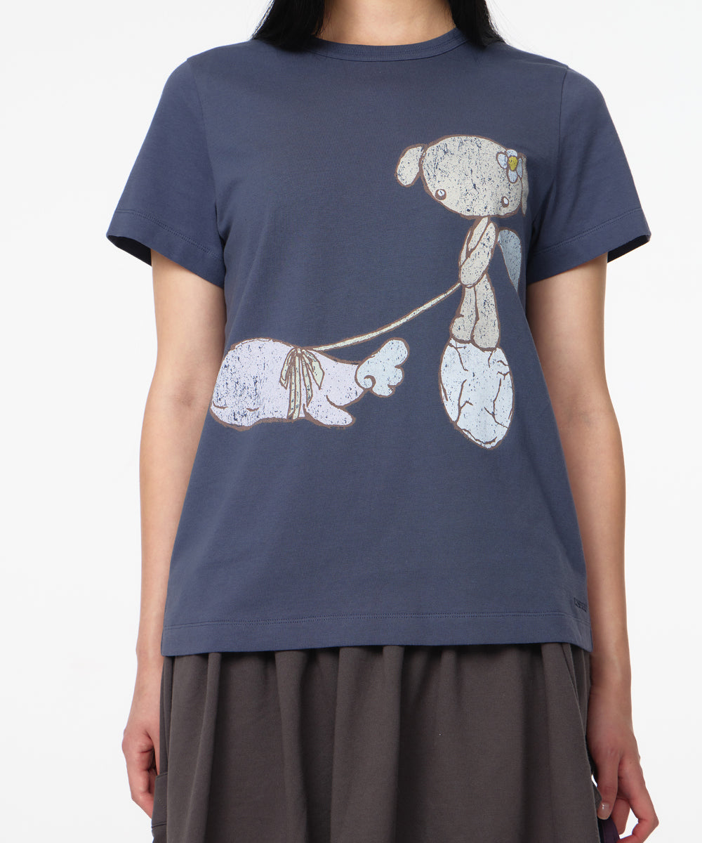 Coyseio - Teji Vintage Graphic T-Shirt (Navy) product image 5 | TRAB K-Fashion Australia